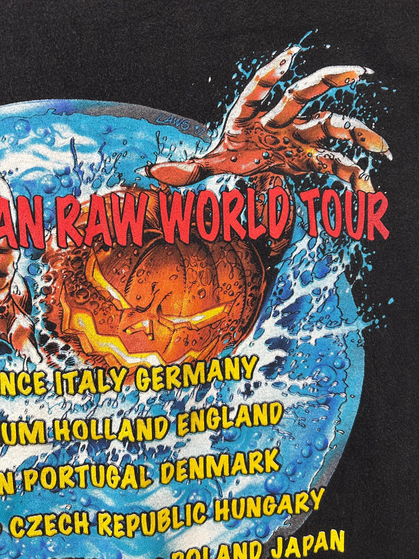 Vintage 1998 Helloween Better than raw Tour Shirt