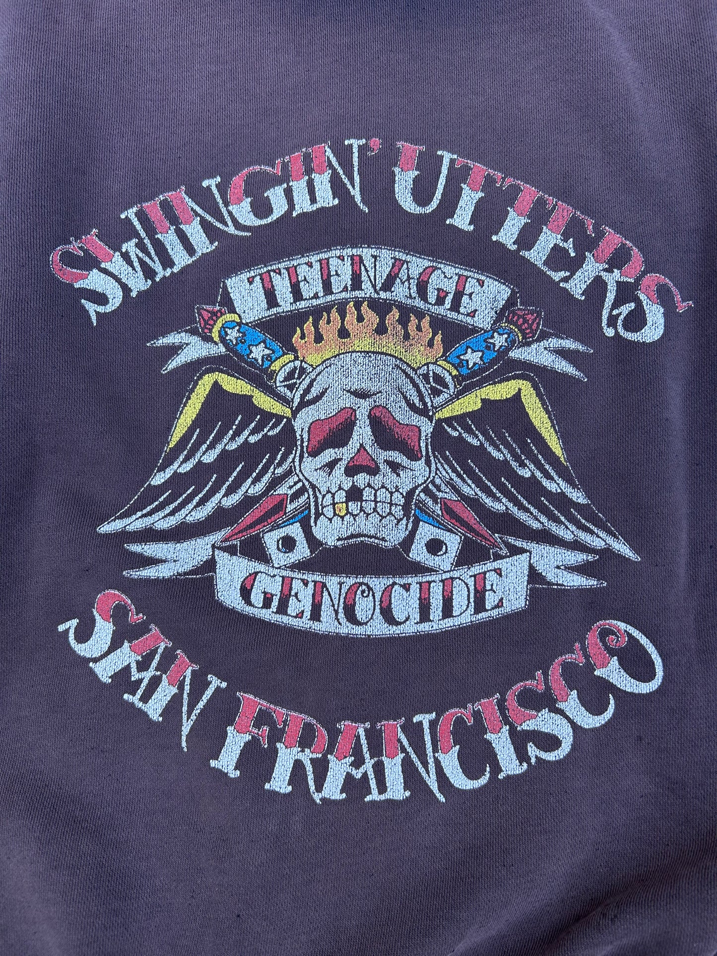 Super Trashed Swinging Utters Hoodie