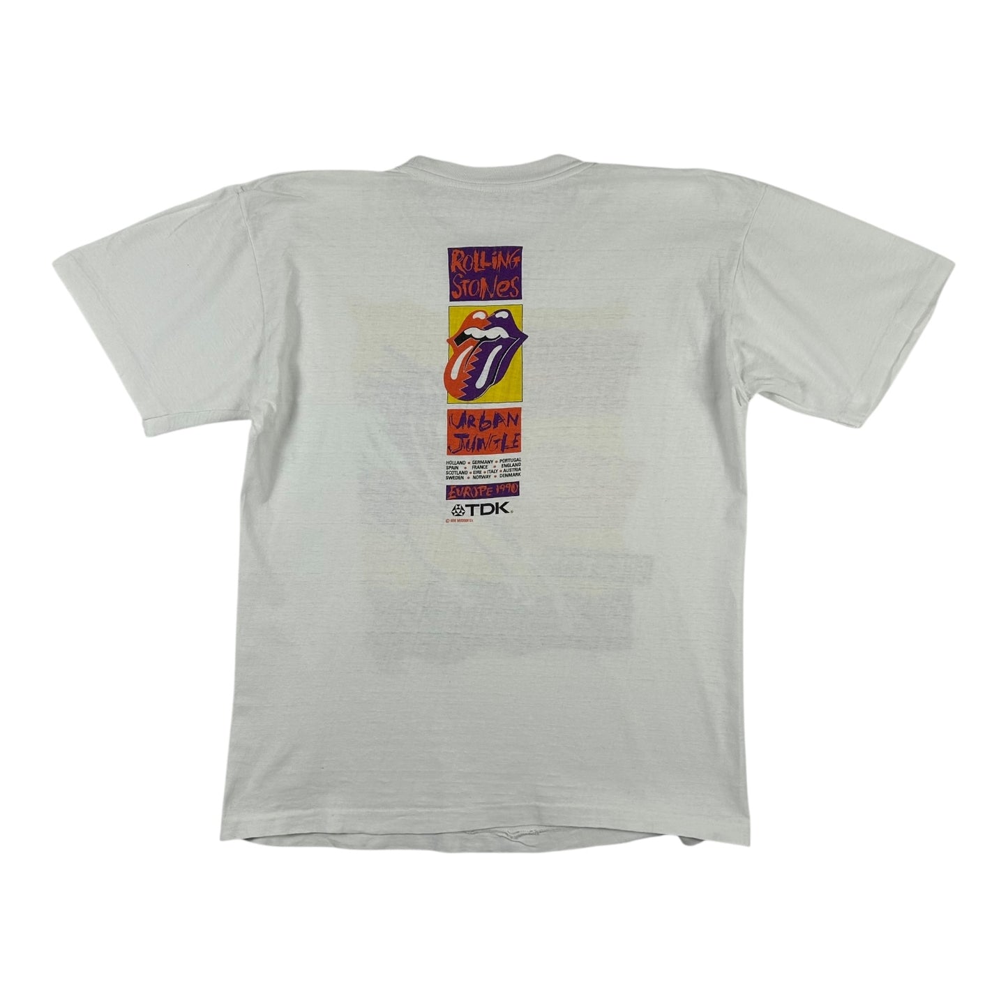 Vintage 1990 Rolling Stones Urban Jungle Shirt