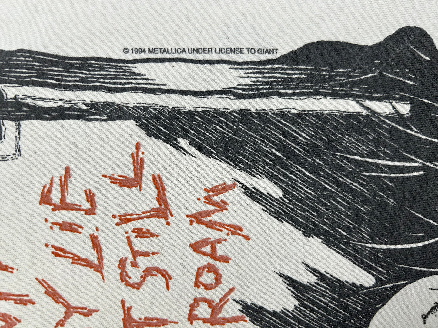 1994 METALLICA PUSHEAD T-SHIRT - XL