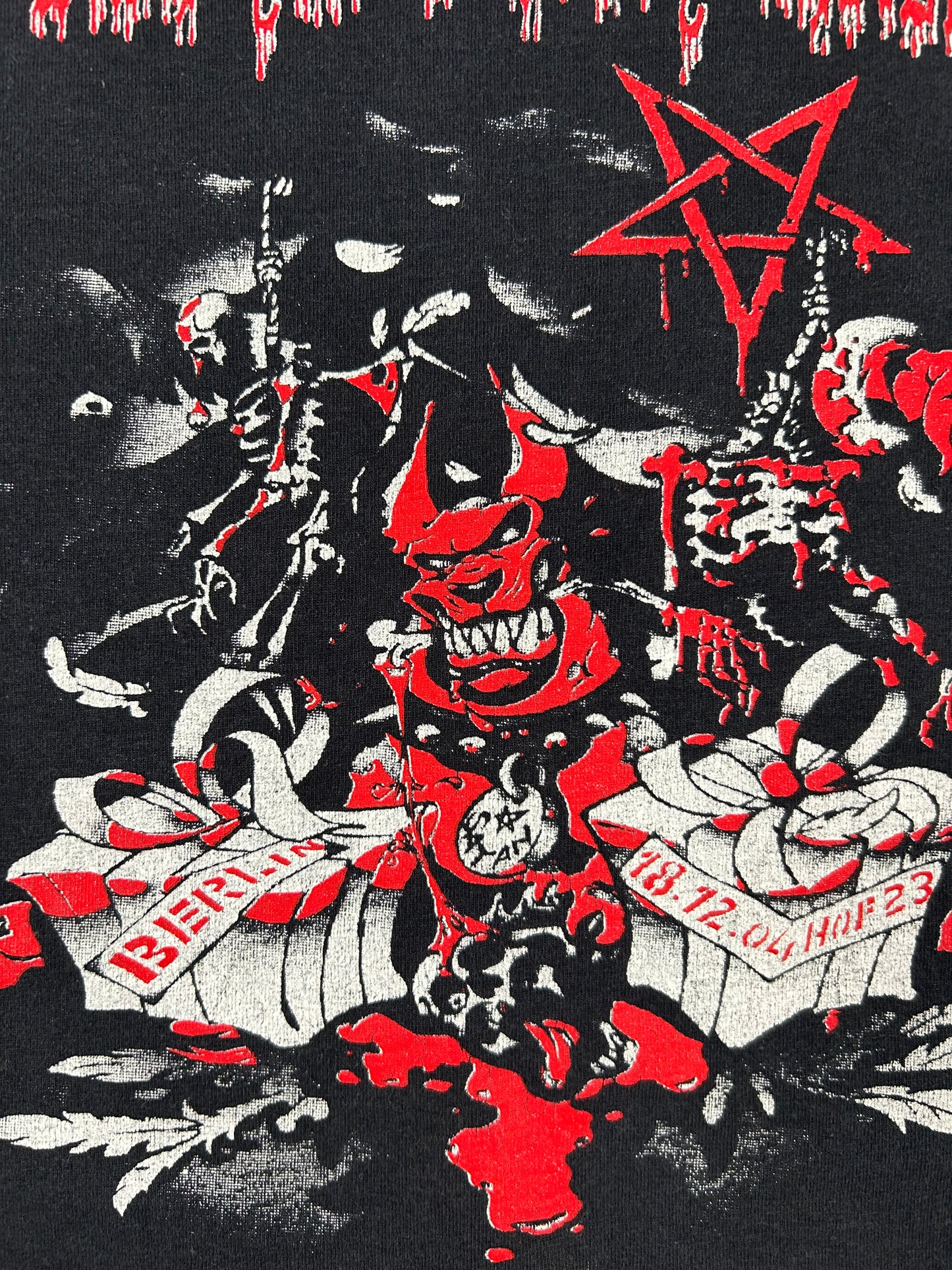 Vintage 2004 Sodom Fatal Embrace Shirt + Big Poster