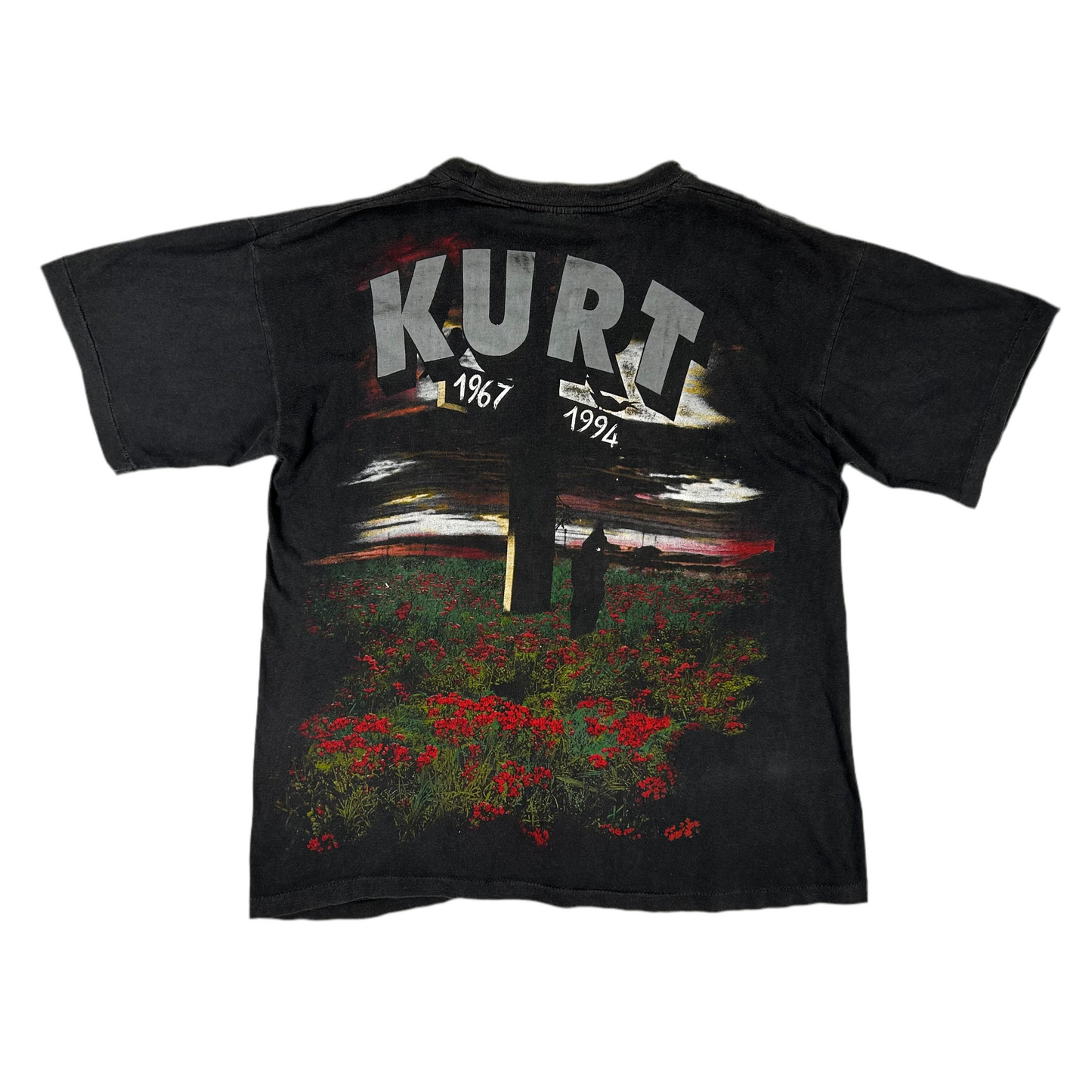 Vintage 90s Kurt Cobain Memorial Shirt