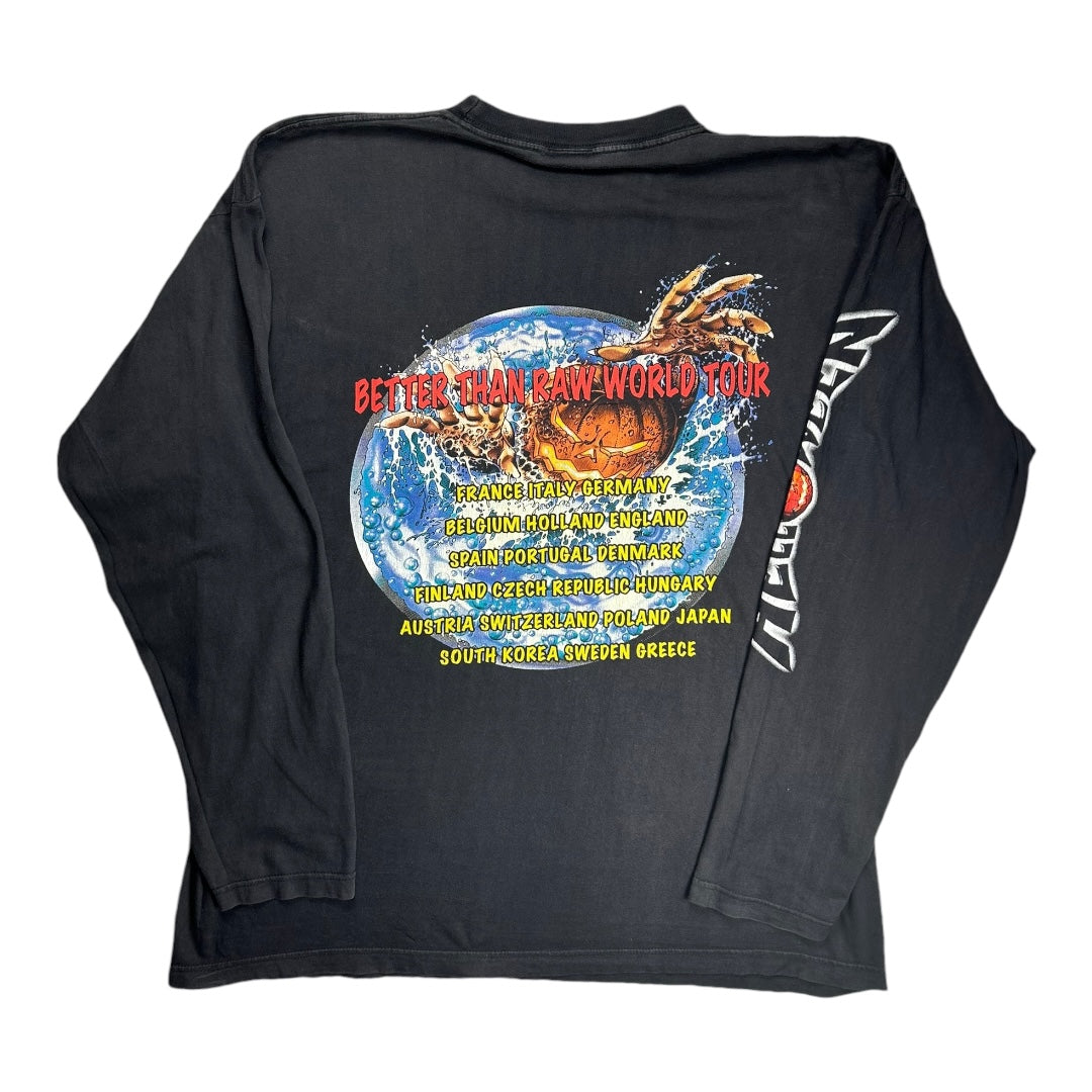 HELLOWEEN BETTER THAN RAW TOUR LONGSLEEVE 1998