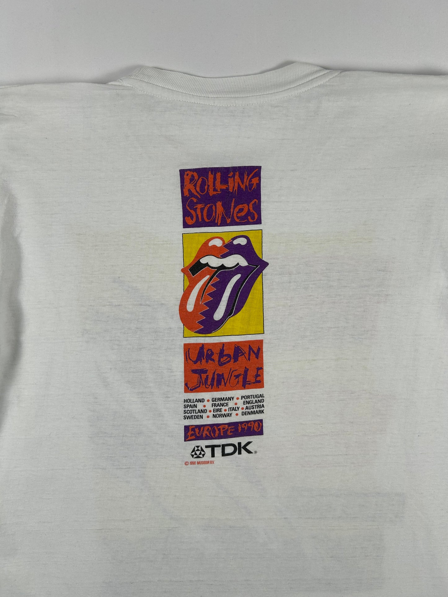Vintage 1990 Rolling Stones Urban Jungle Shirt