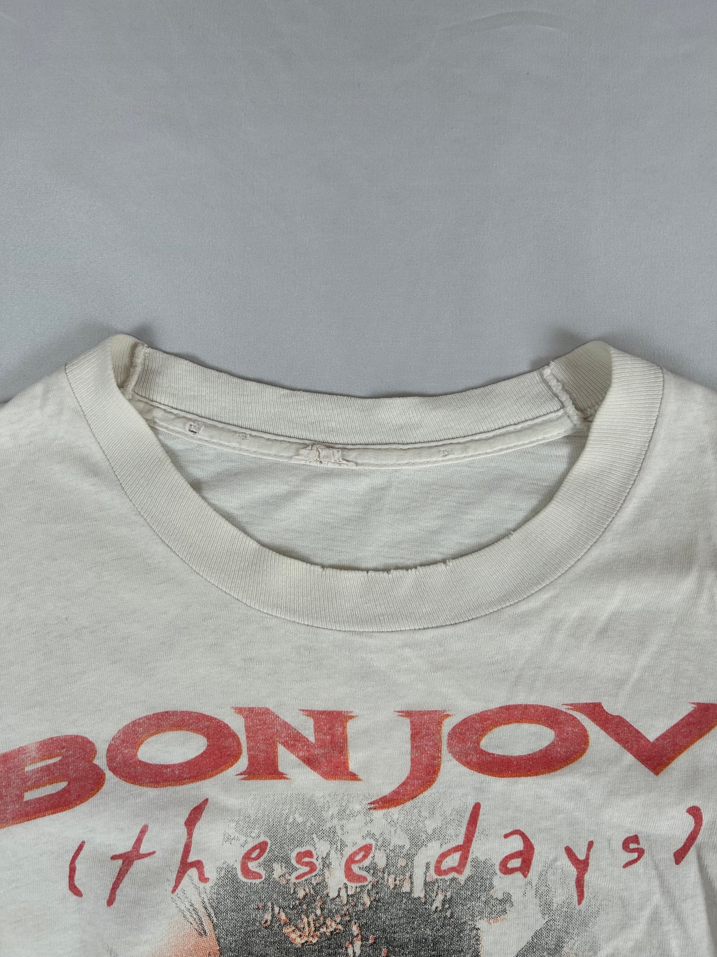 BON JOVI 1996 THESE DAYS EUROPEAN TOUR SHIRT - M