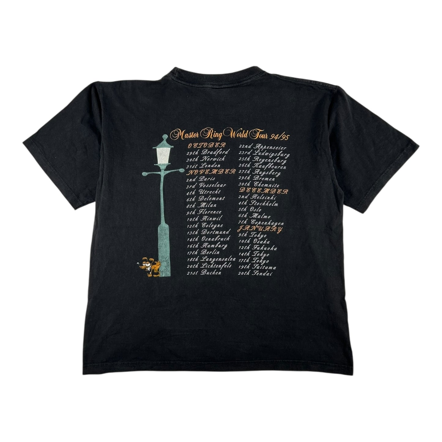 Vintage 1994 Helloween Master Ring World Tour Shirt