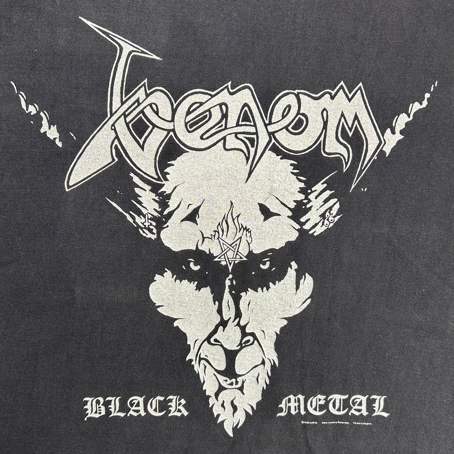 1996 VENOM BLACK METAL T-SHIRT - XL