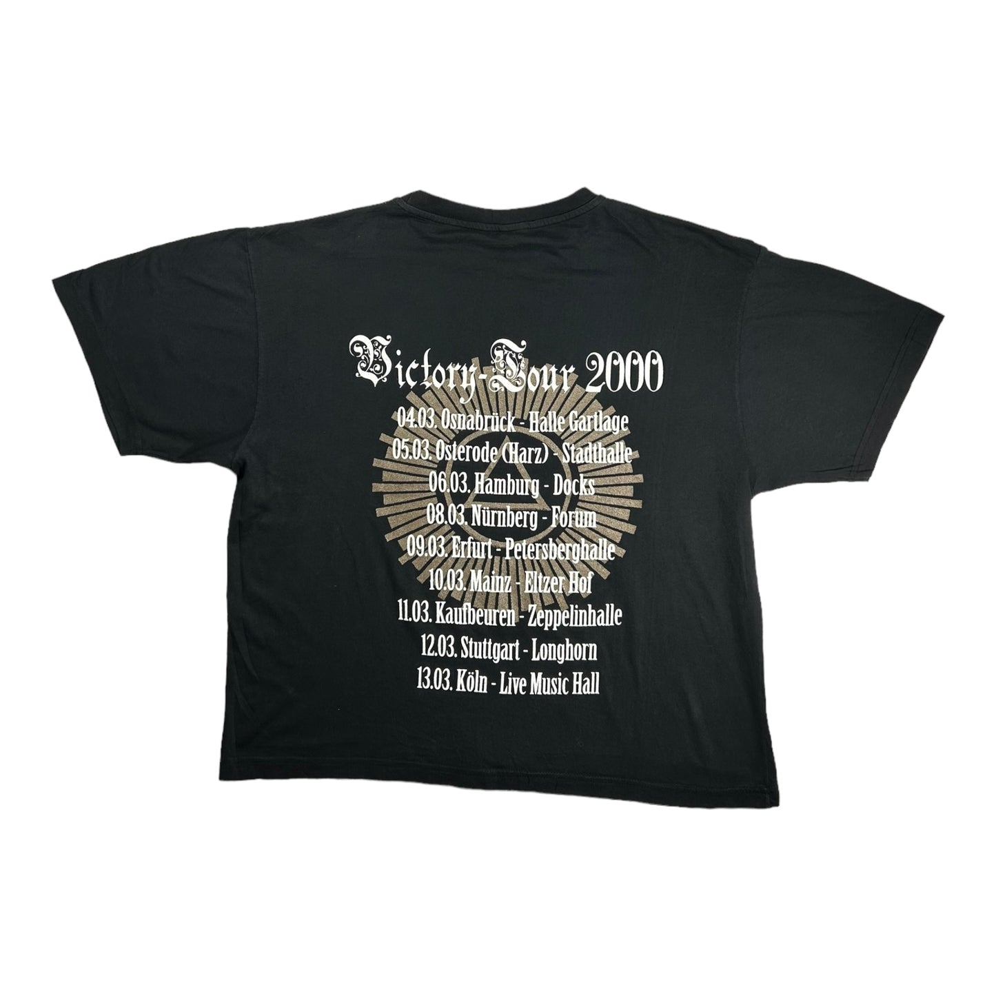 RUNNING WILD VICTORY TOUR 2000 T-SHIRT