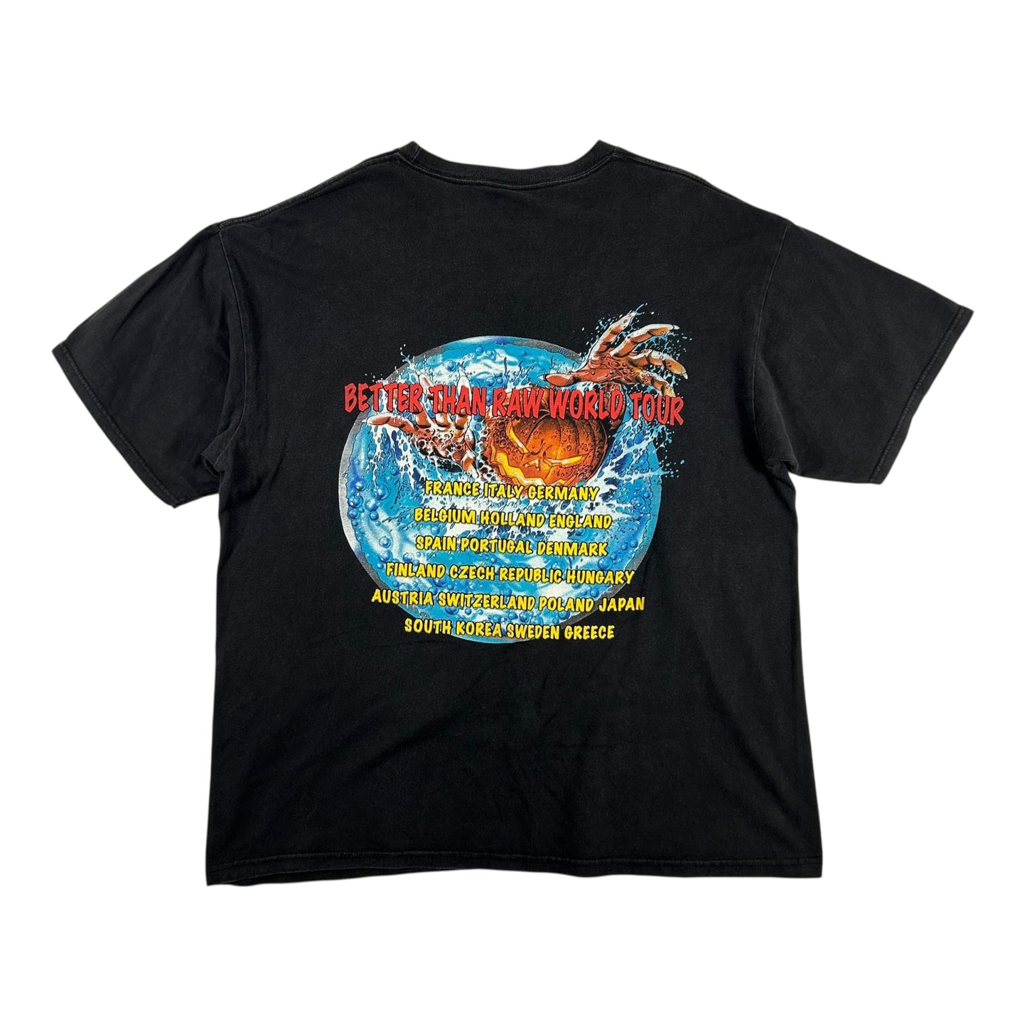 Vintage 1998 Helloween Better than raw Tour Shirt