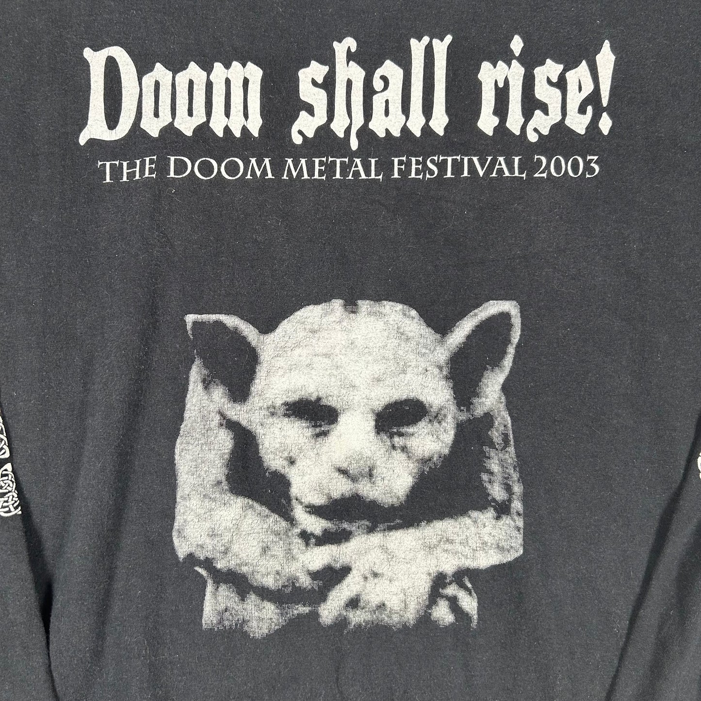 Vintage 2003 Doom shall rise! Festival Longsleeve
