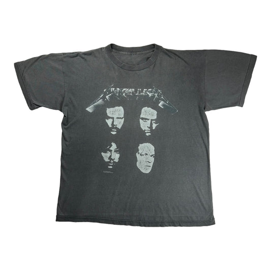 METALLICA 1991 BLACK ALBUM T-SHIRT