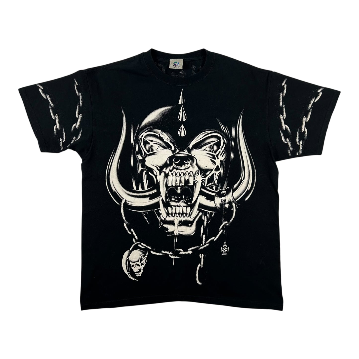 Vintage 2004 Motörhead Liquid Blue Shirt