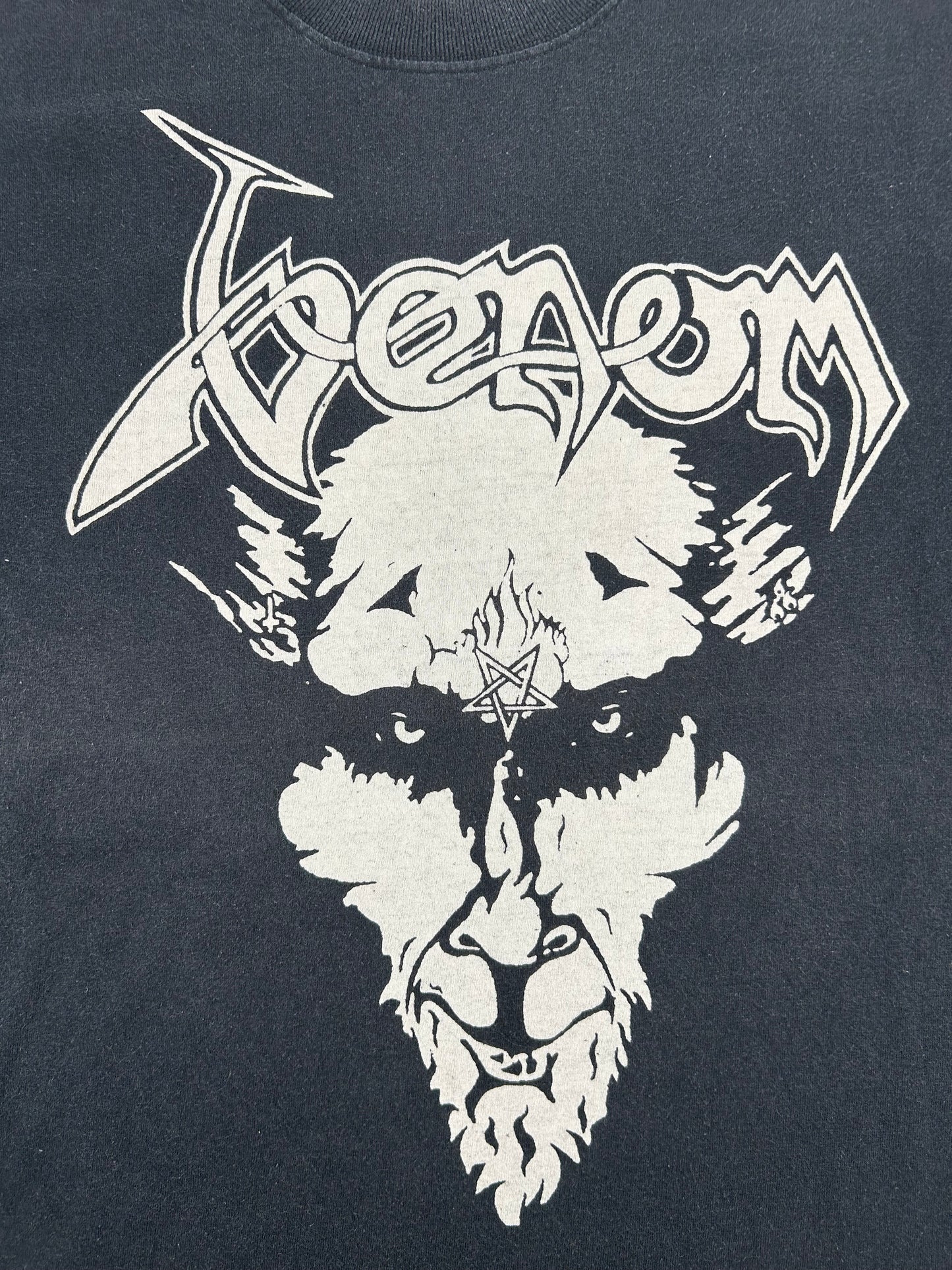 Vintage 90s Venom Black Metal T-Shirt