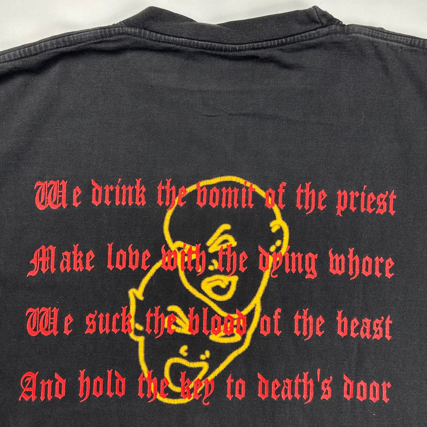 1996 VENOM BLACK METAL T-SHIRT - XL