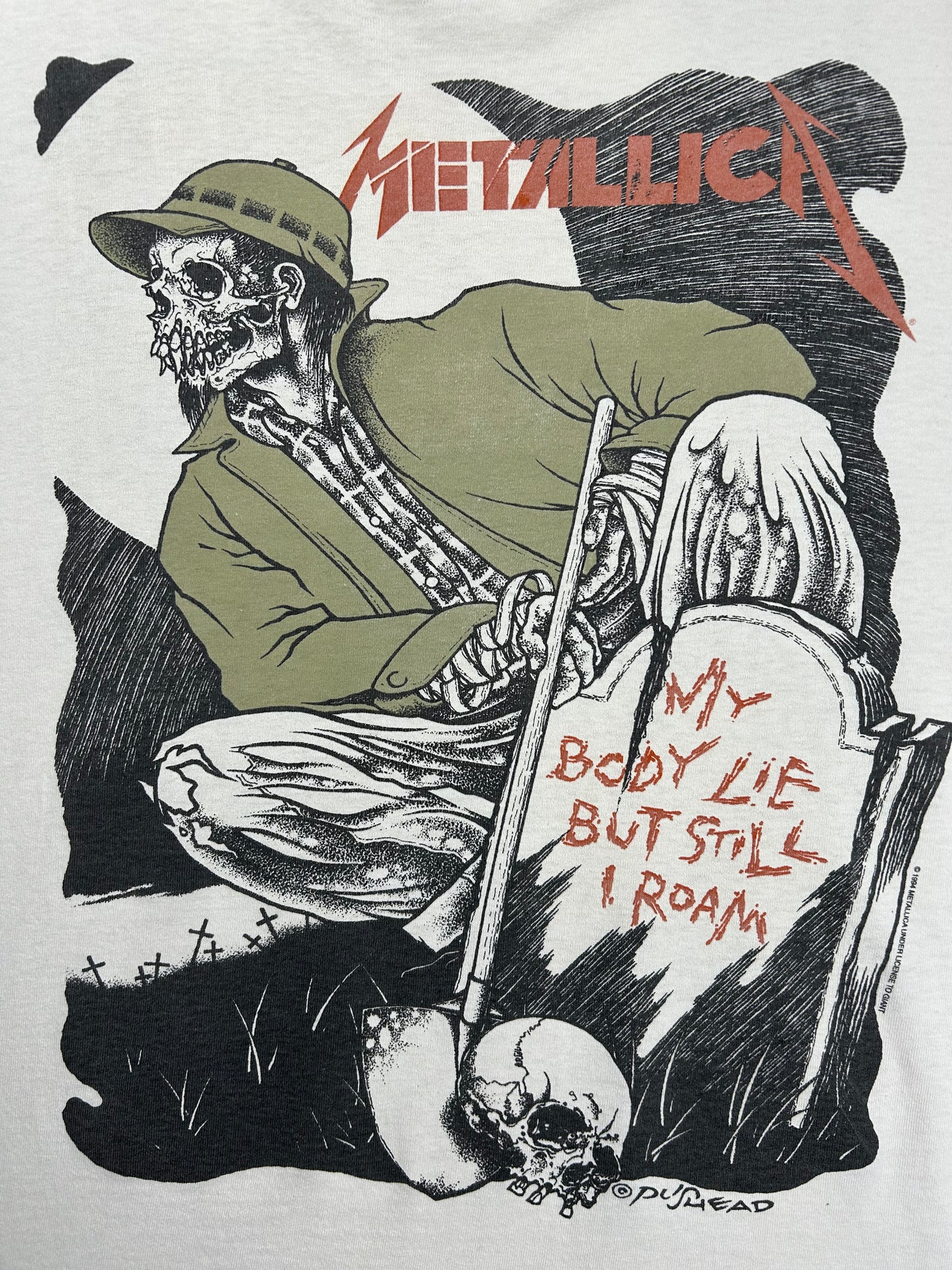 1994 METALLICA PUSHEAD T-SHIRT - XL