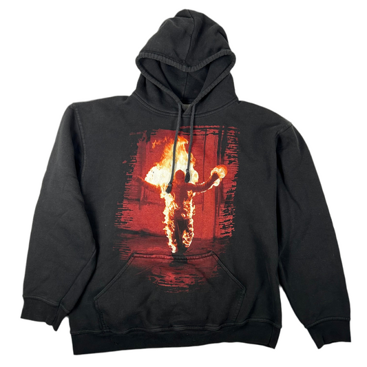 Vintage 90s Rammstein Burning Man Hoodie