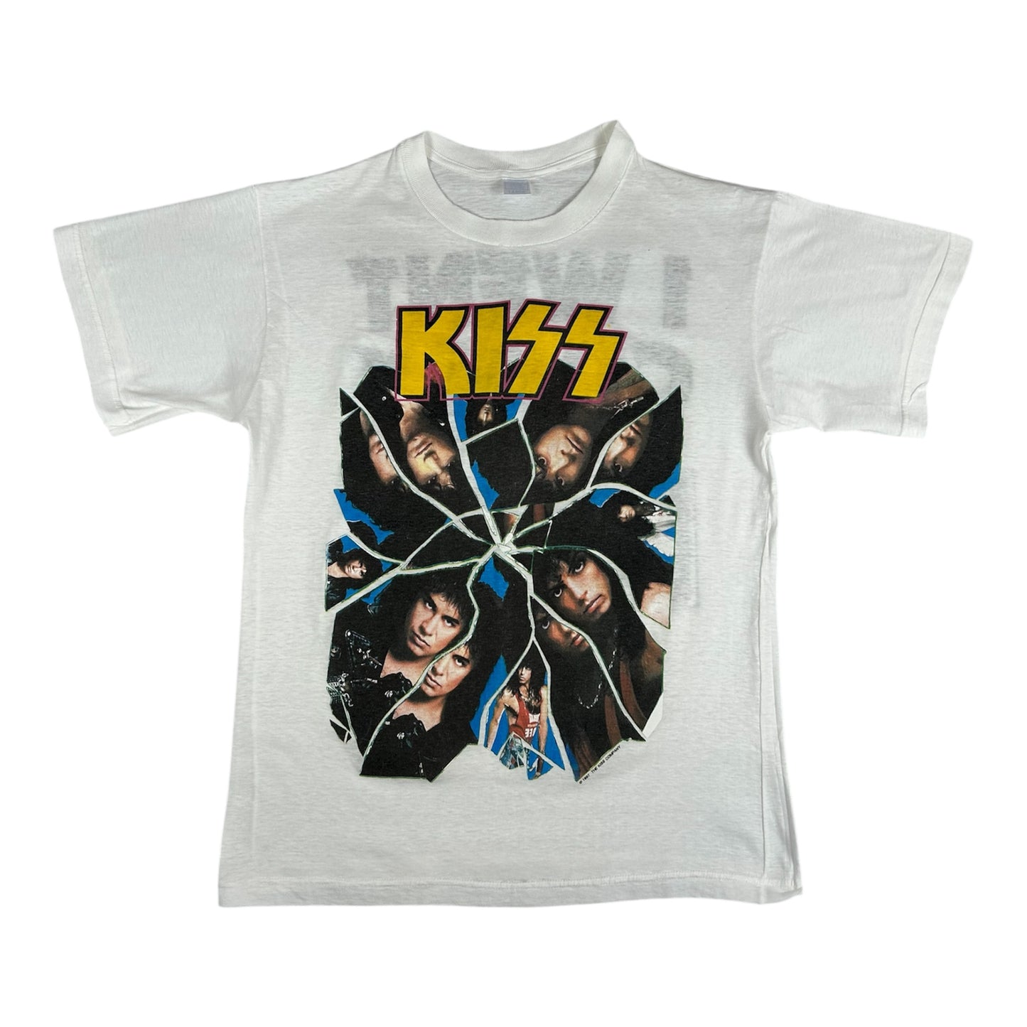 KISS 1987 TOUR TEE - L