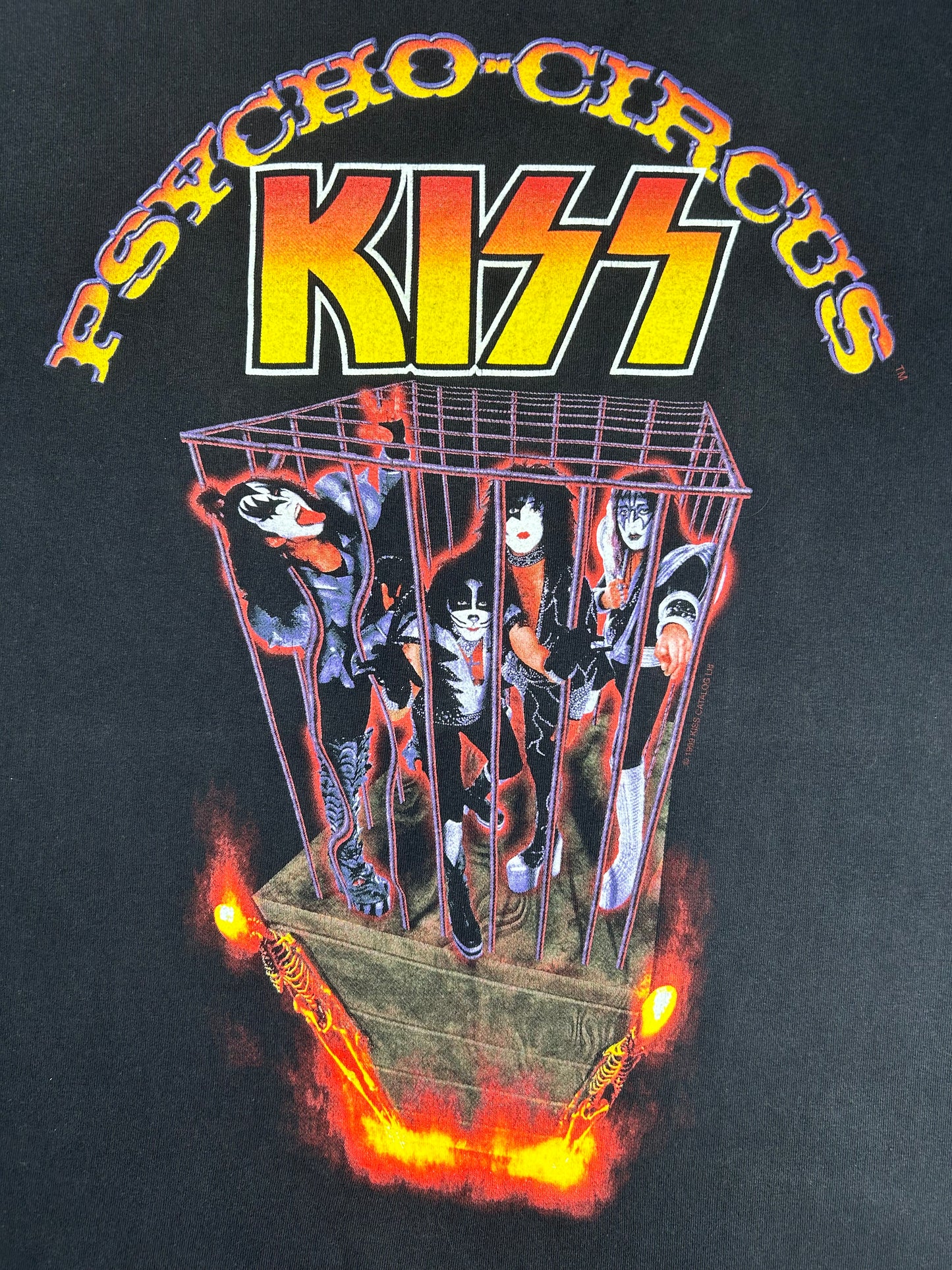 KISS PSYCHO CIRCUS 1999 T-SHIRT