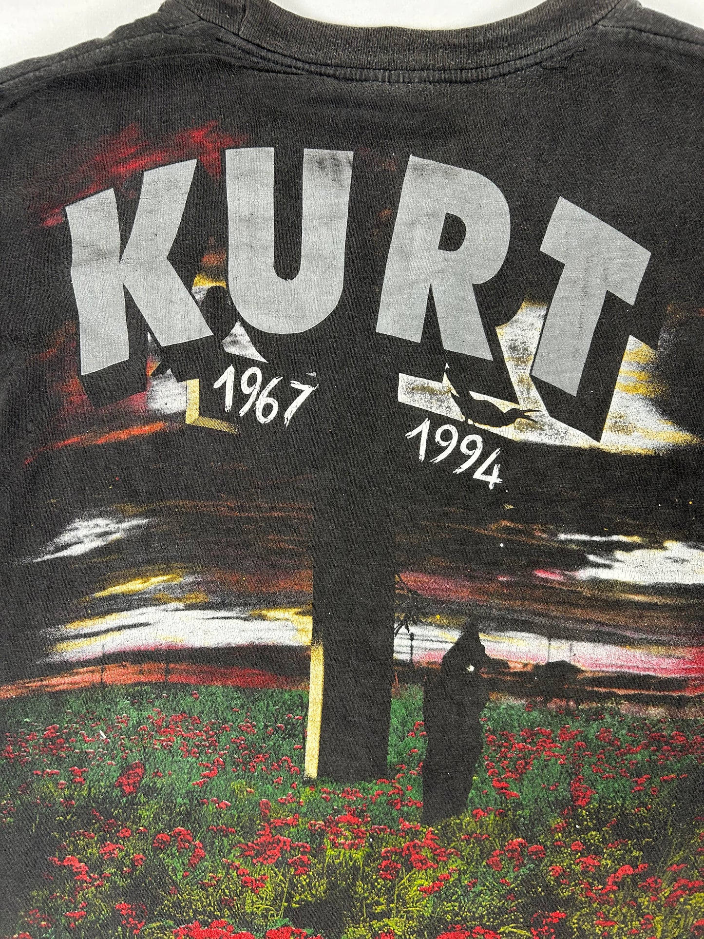 Vintage 90s Kurt Cobain Memorial Shirt