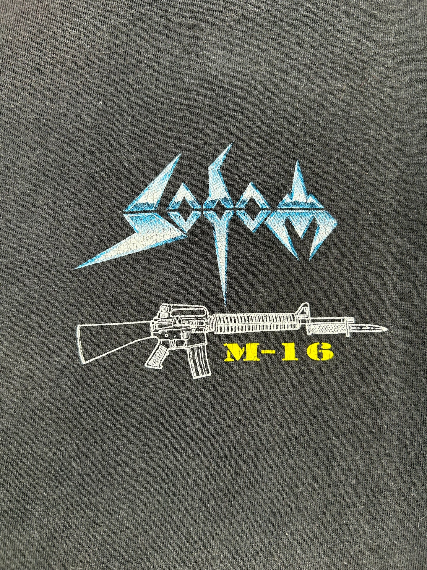 2001 SODOM M-16 T-SHIRT - L