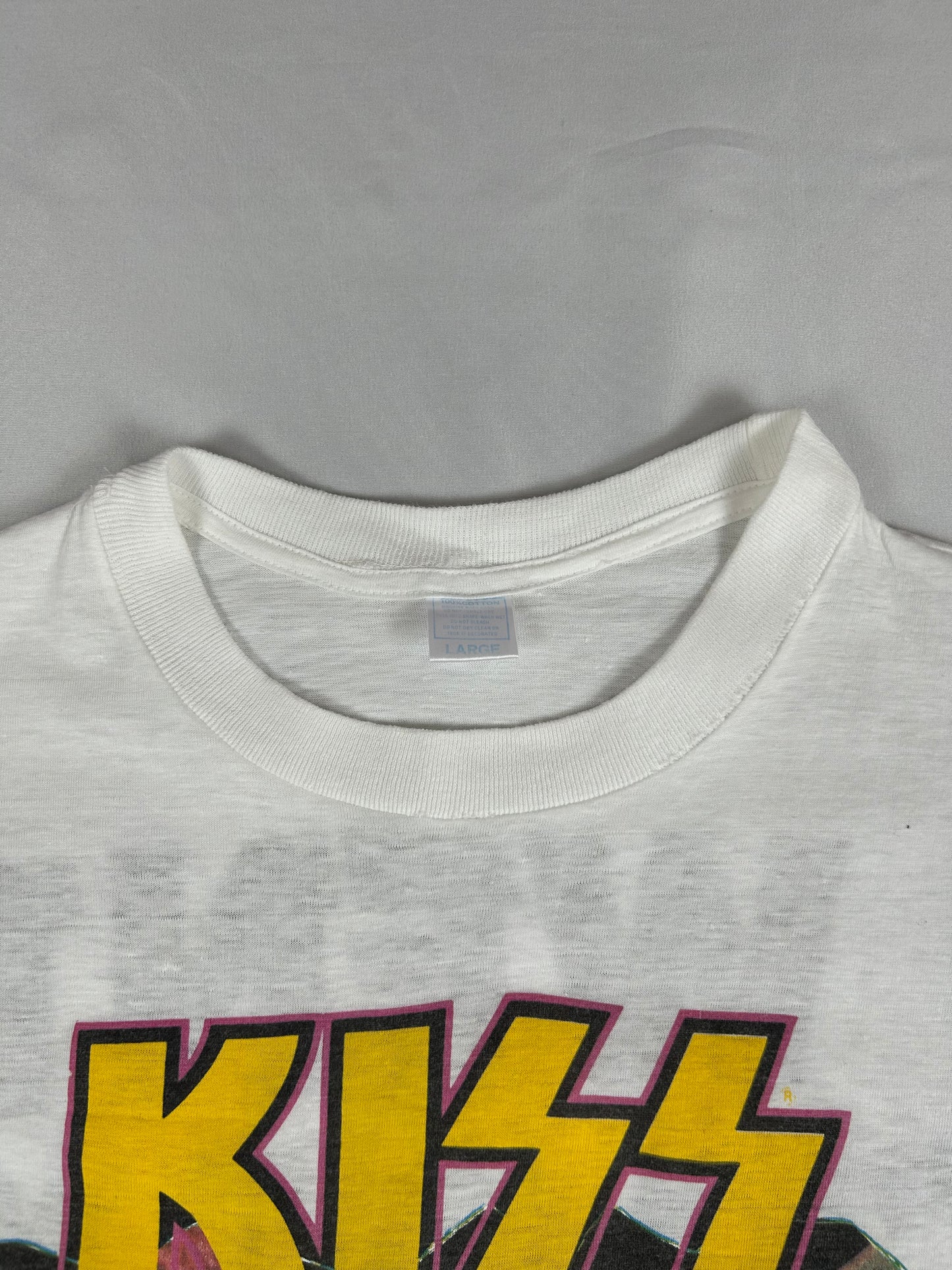 KISS 1987 TOUR TEE - L