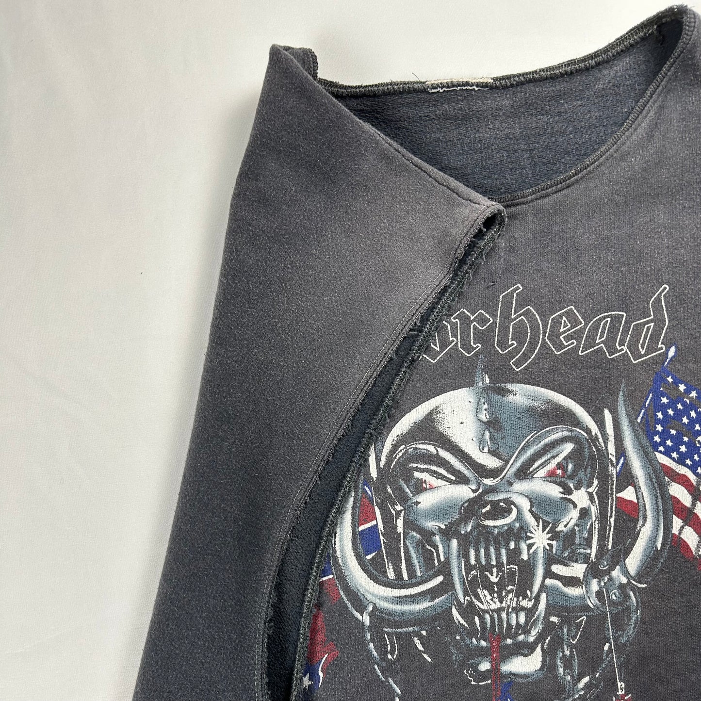 1991 MOTÖRHEAD CUTTED SLEEVE CREWNECK - XL