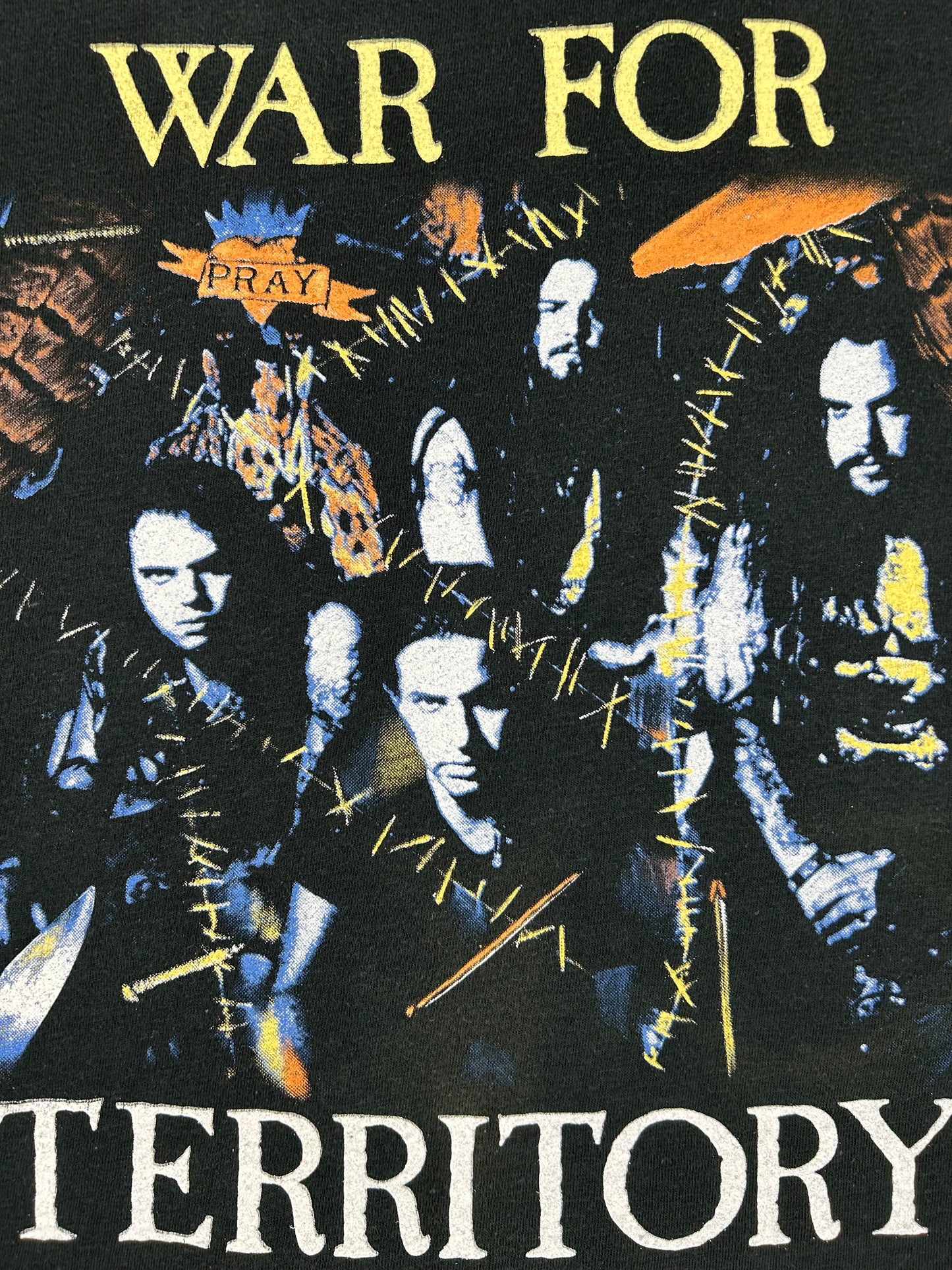 Vintage 1993 Sepultura War For Territory T-Shirt