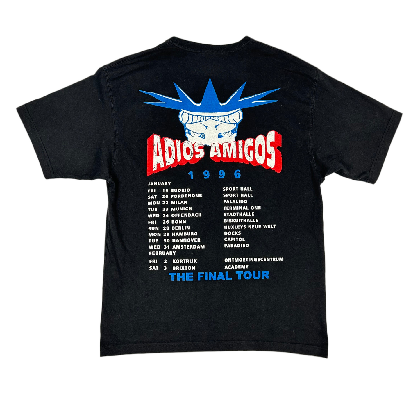 Vintage 1996 Ramones Adios Amigos Tour Shirt