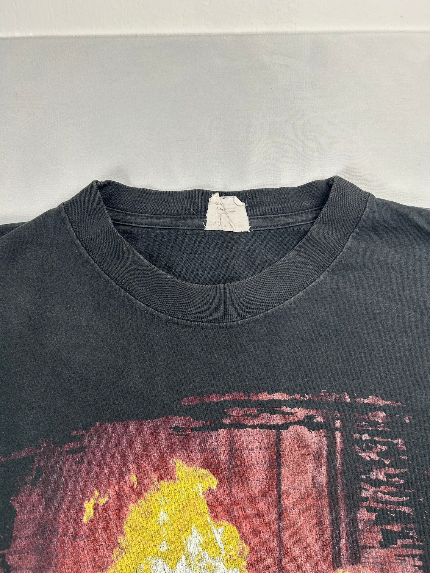 1998 RAMMSTEIN BURNING MAN T-SHIRT - XL
