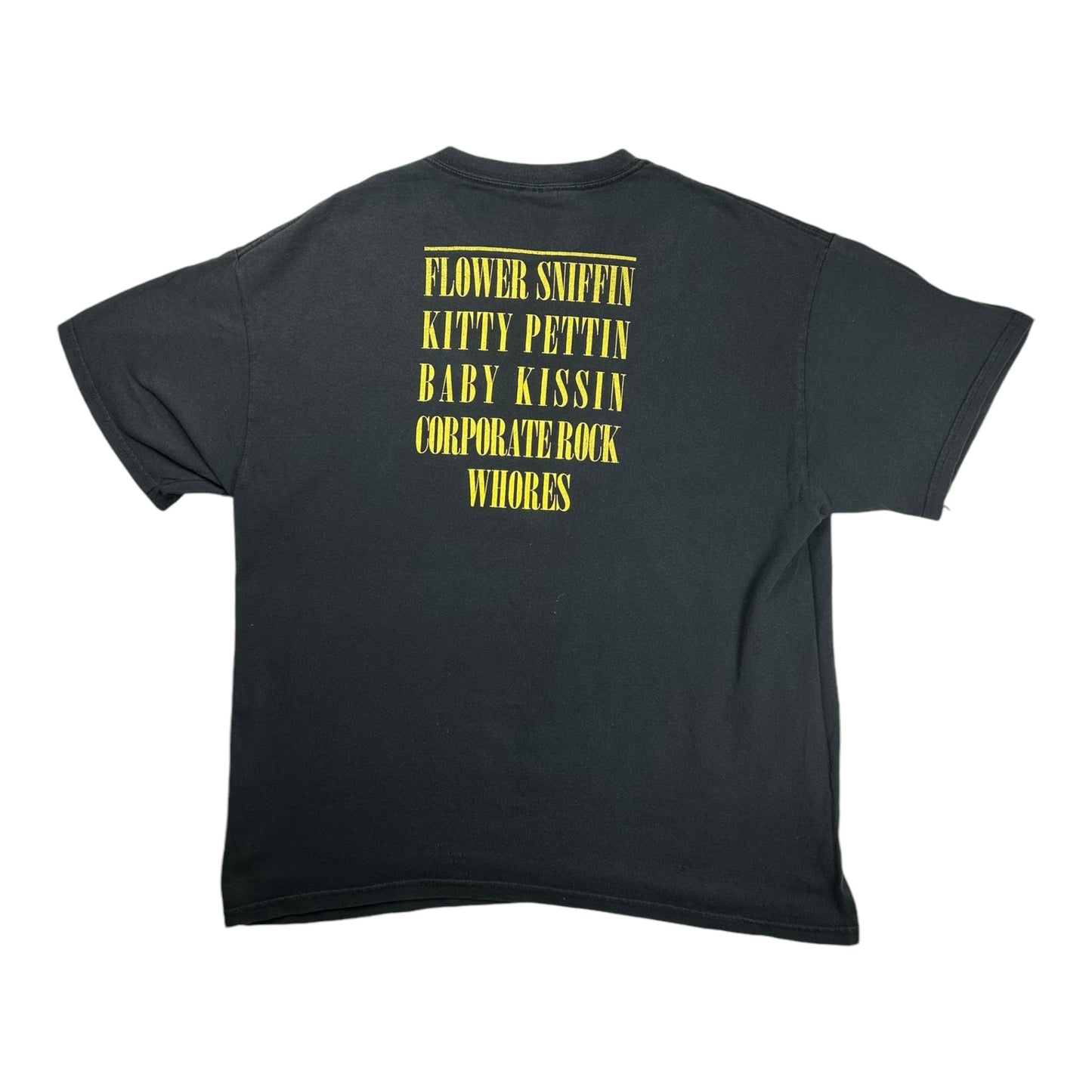 NIRVANA 1992 SMILEY T-SHIRT