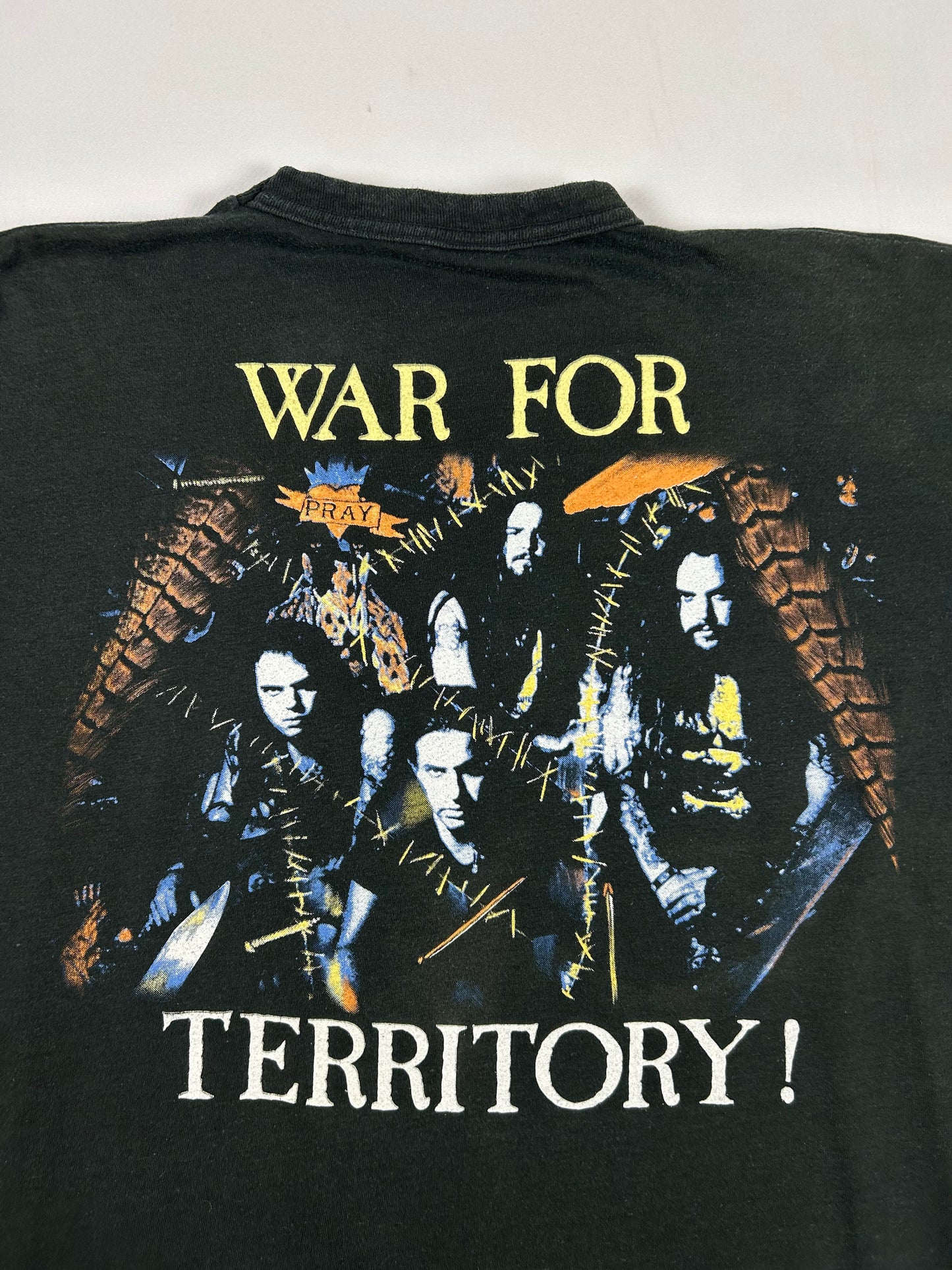 Vintage 1993 Sepultura War For Territory T-Shirt