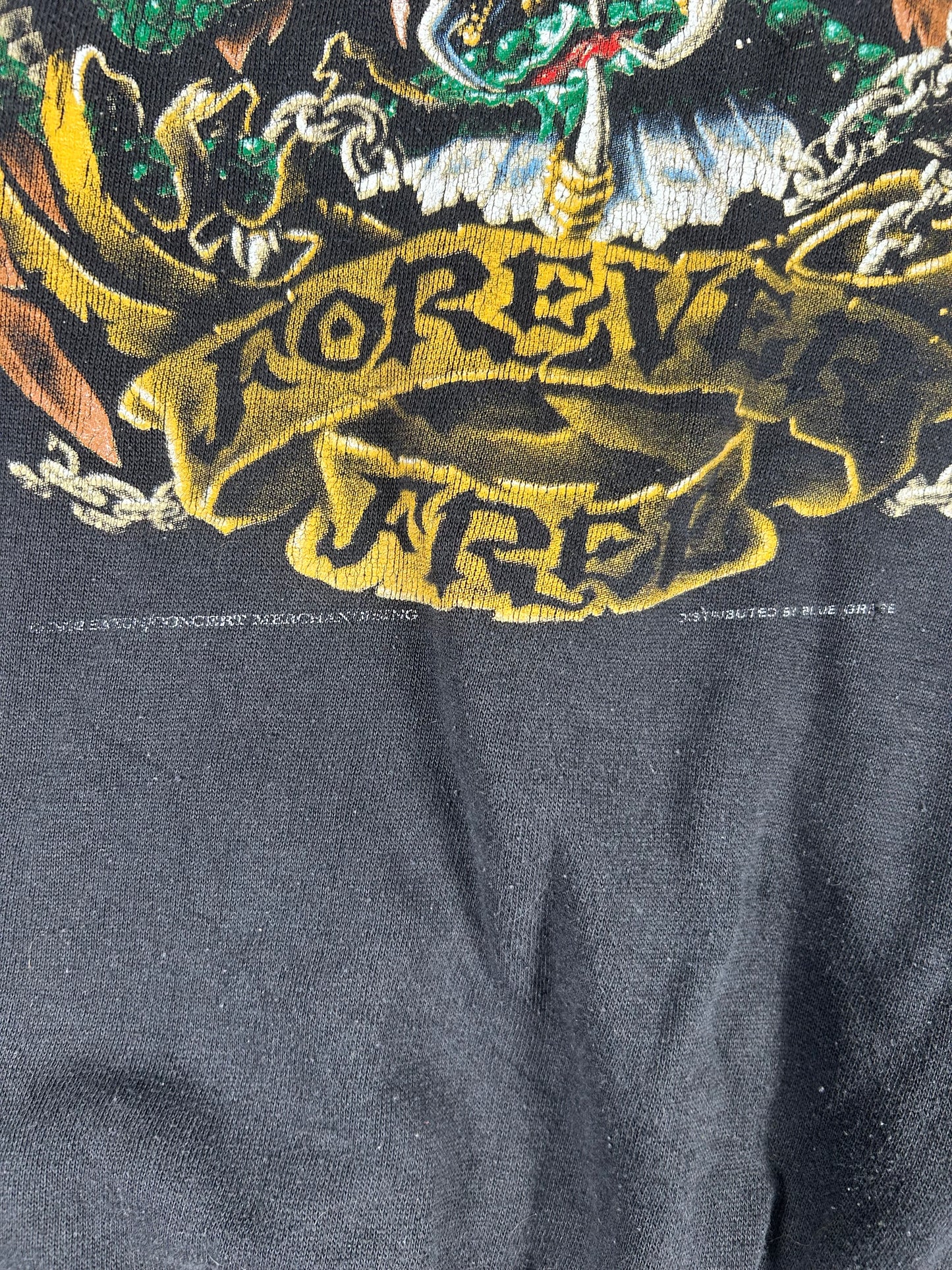 Vintage 1992 Saxon Forever Free Sweater