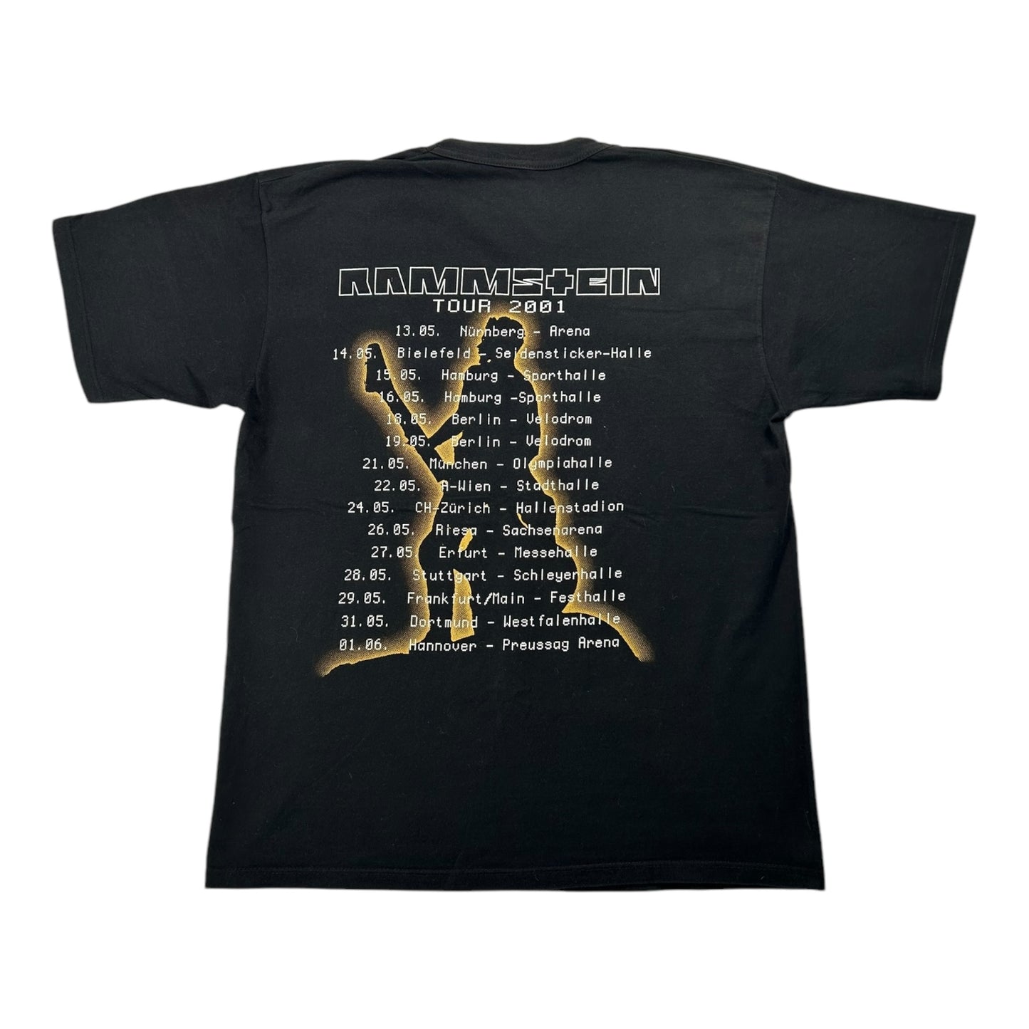2001 RAMMSTEIN TOUR SHIRT - XL