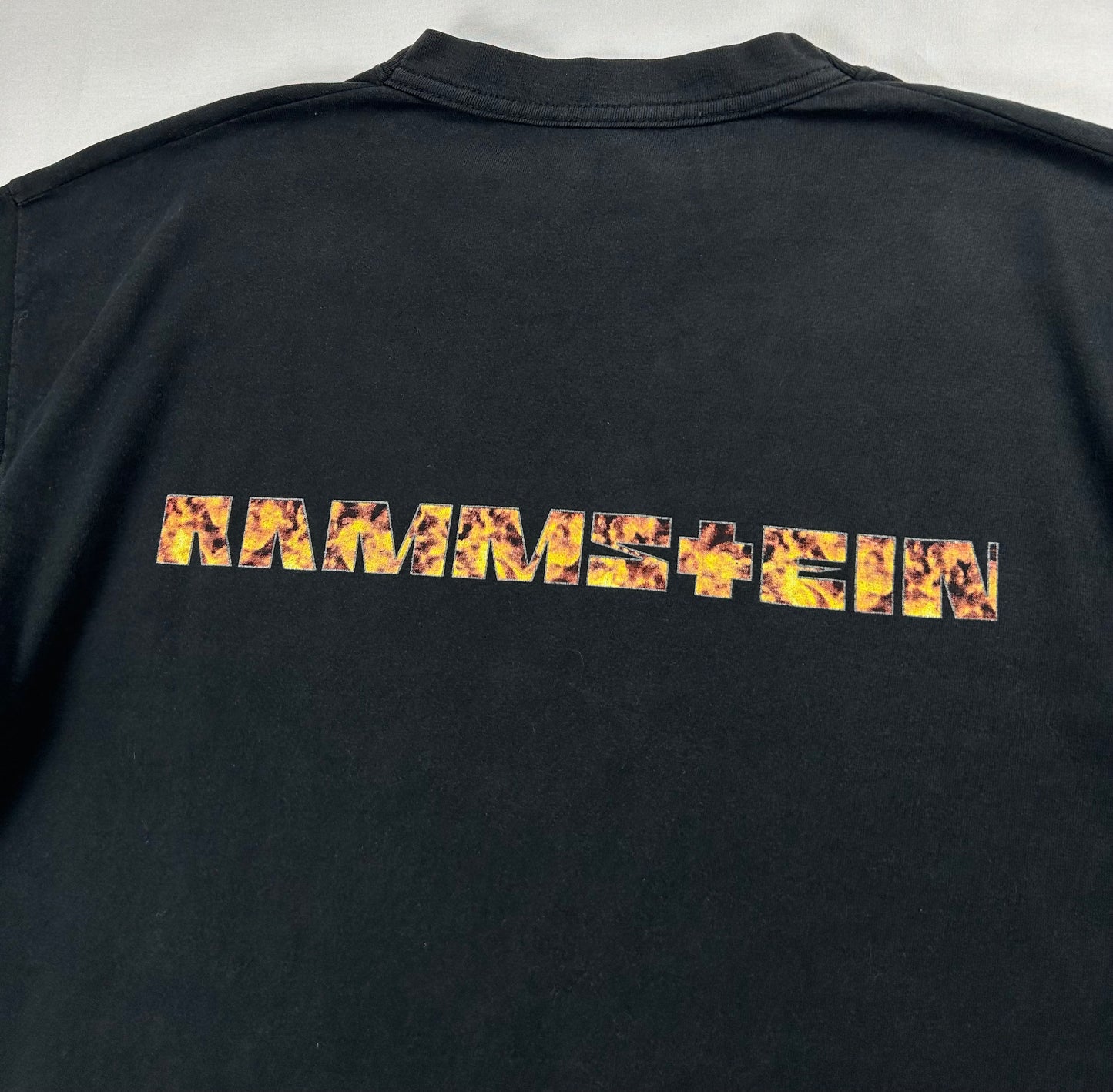 1998 RAMMSTEIN BURNING MAN T-SHIRT - XL