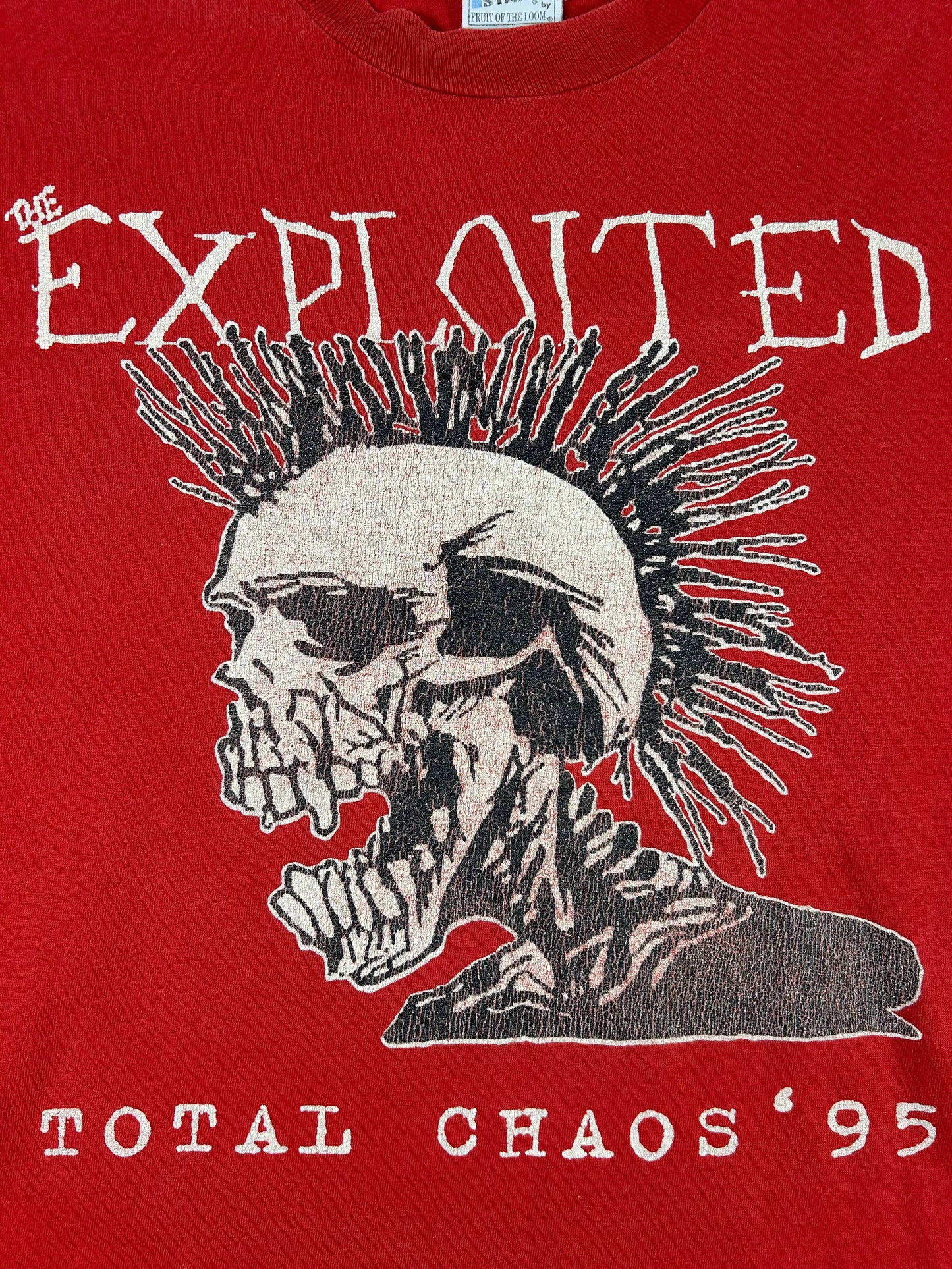Vintage 1995 Exploited Total Chaos Shirt