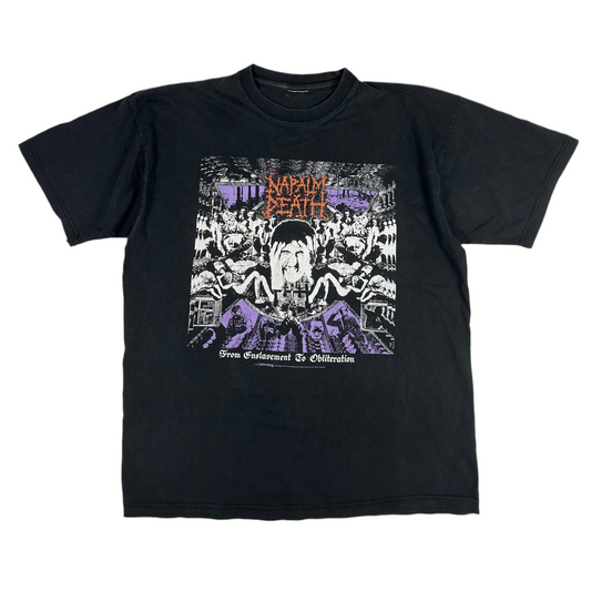 Vintage 2004 Napalm Death from enslavement to obliteration Shirt