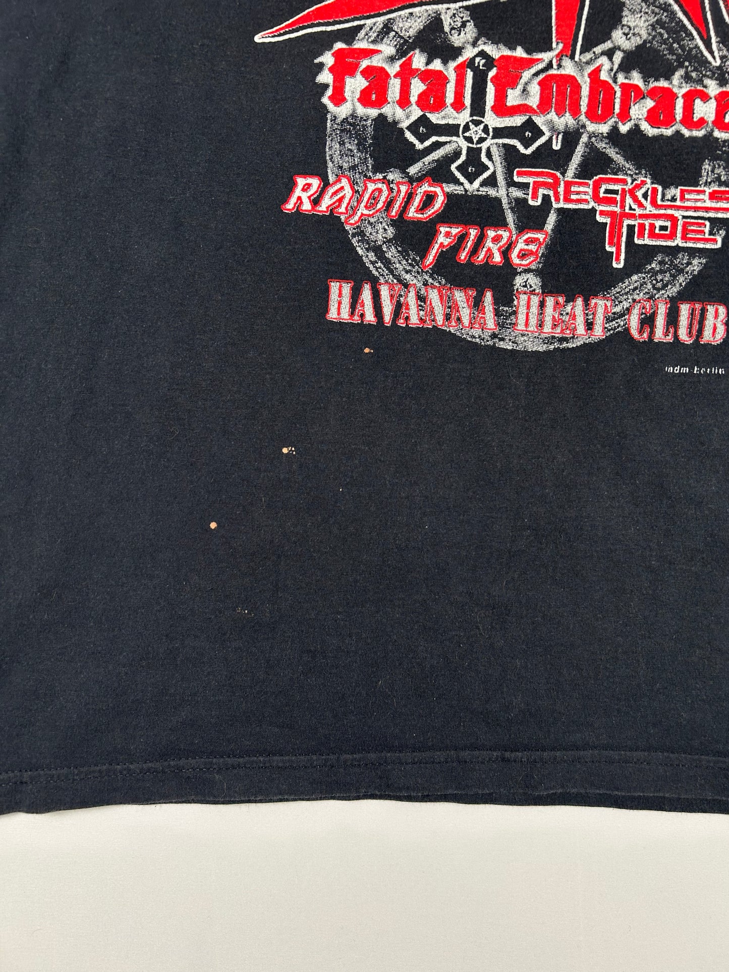 Vintage 2004 Sodom Fatal Embrace Shirt + Big Poster