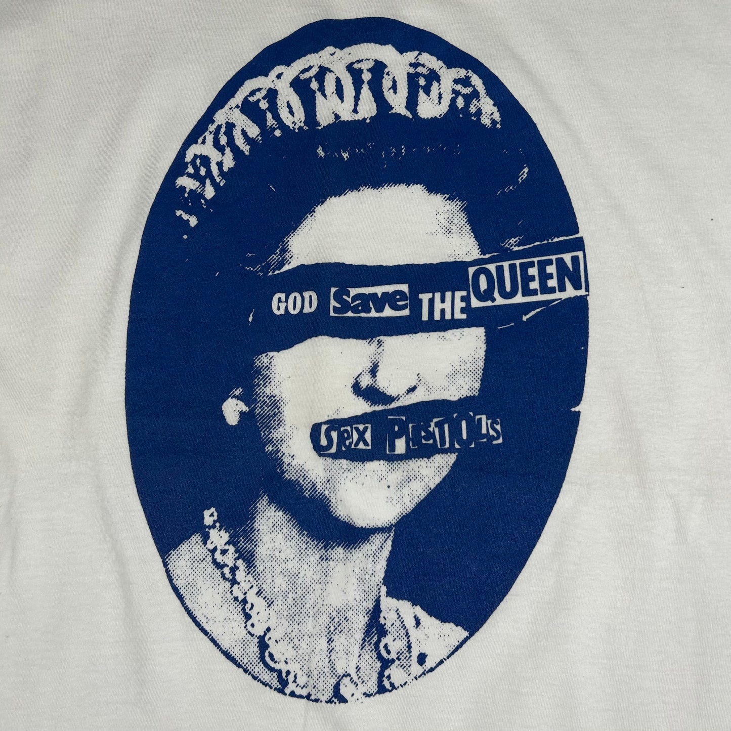 90S SEX PISTOLS SHIRT WHITE XL