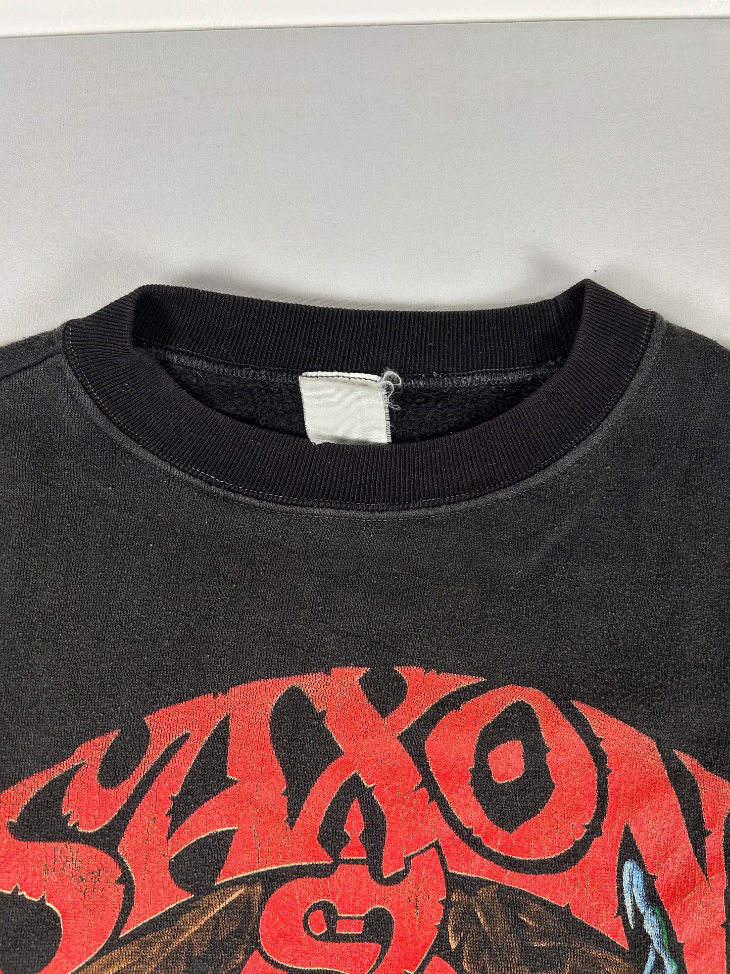 Vintage 1992 Saxon Forever Free Sweater