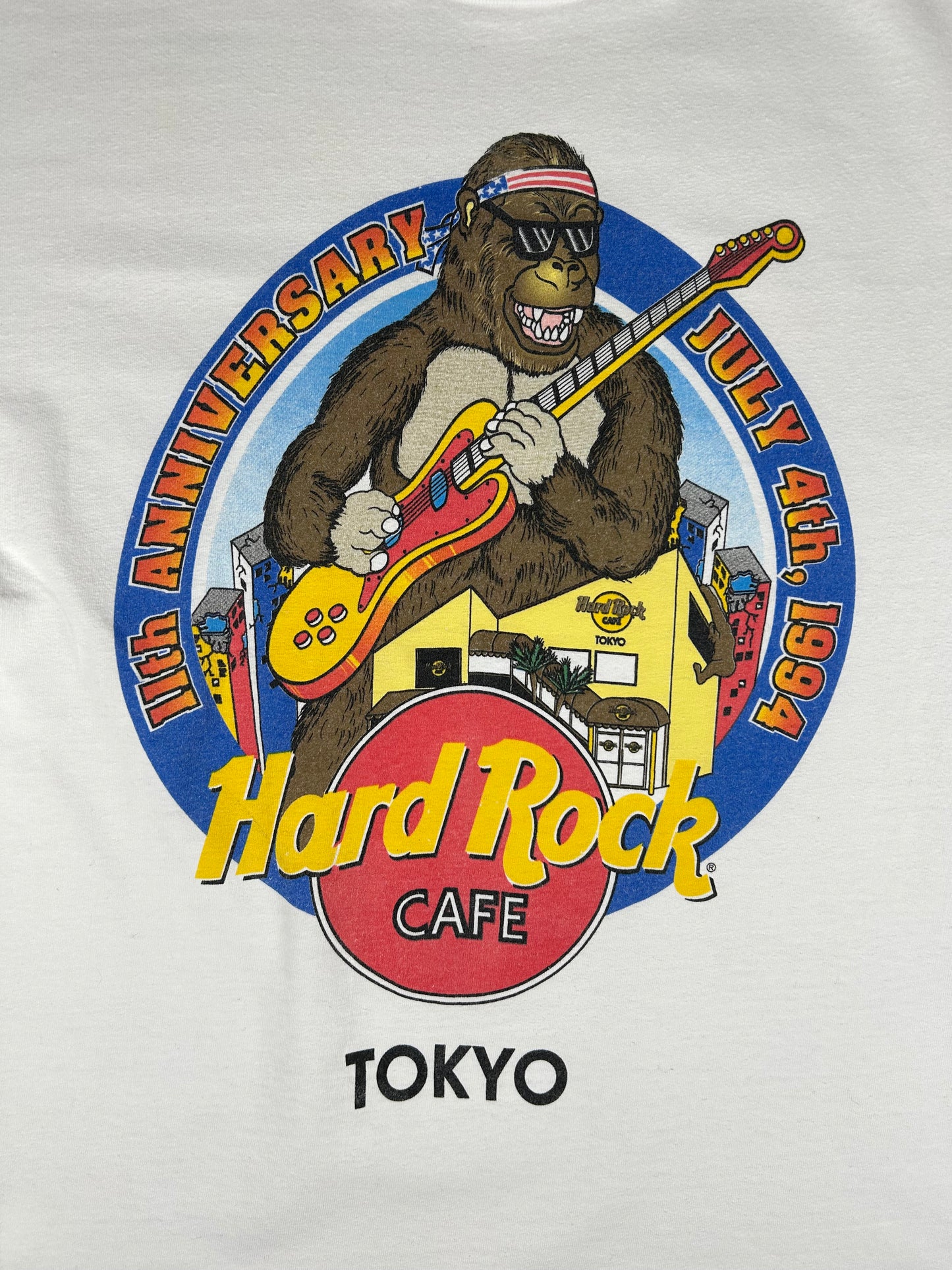 HARD ROCK CAFE 90S TOKYO TEE - L
