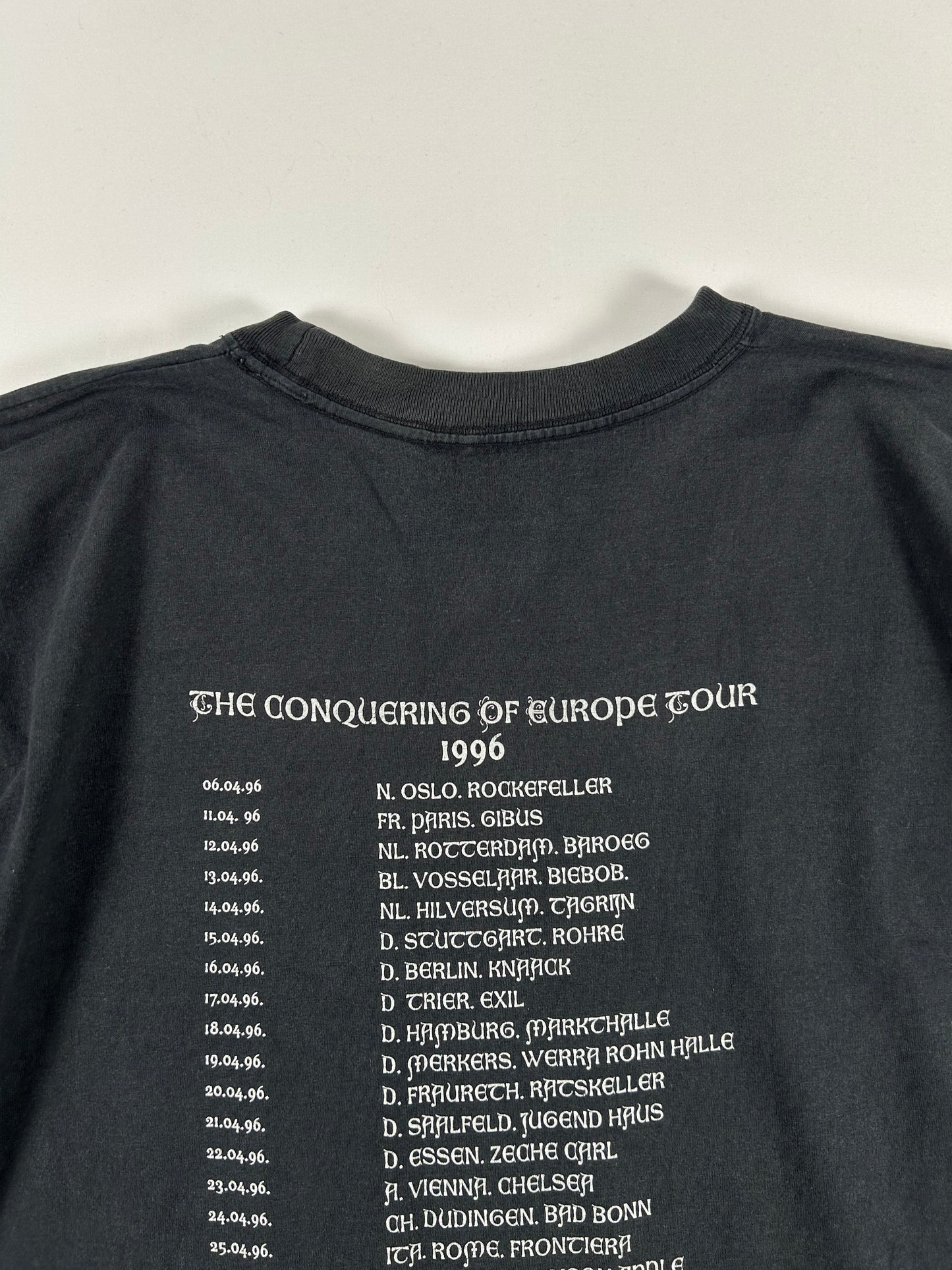 Vintage 1996 Satyricon Europe tour Shirt