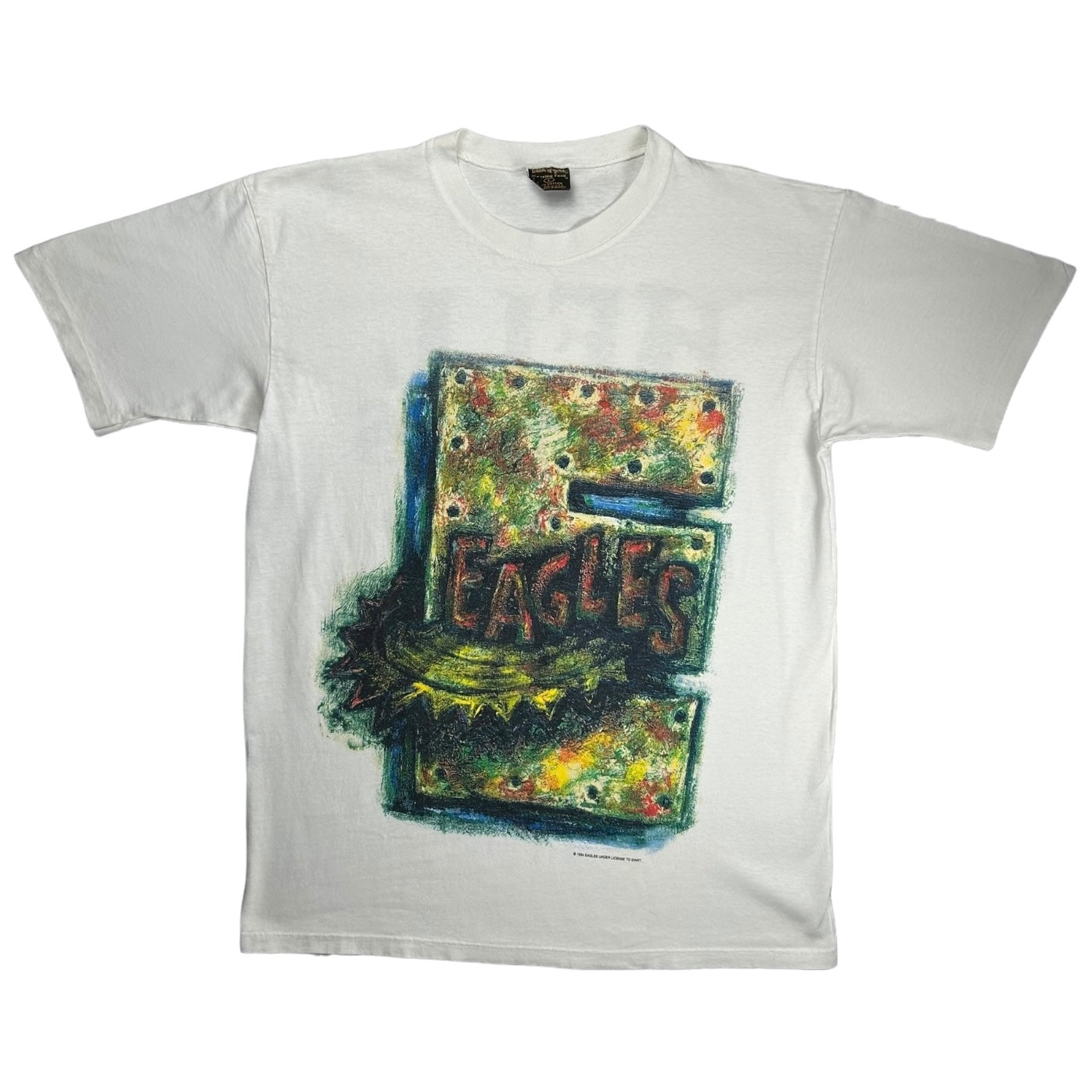 THE EAGLES 1994 HELL FREEZES OVER TEE - L