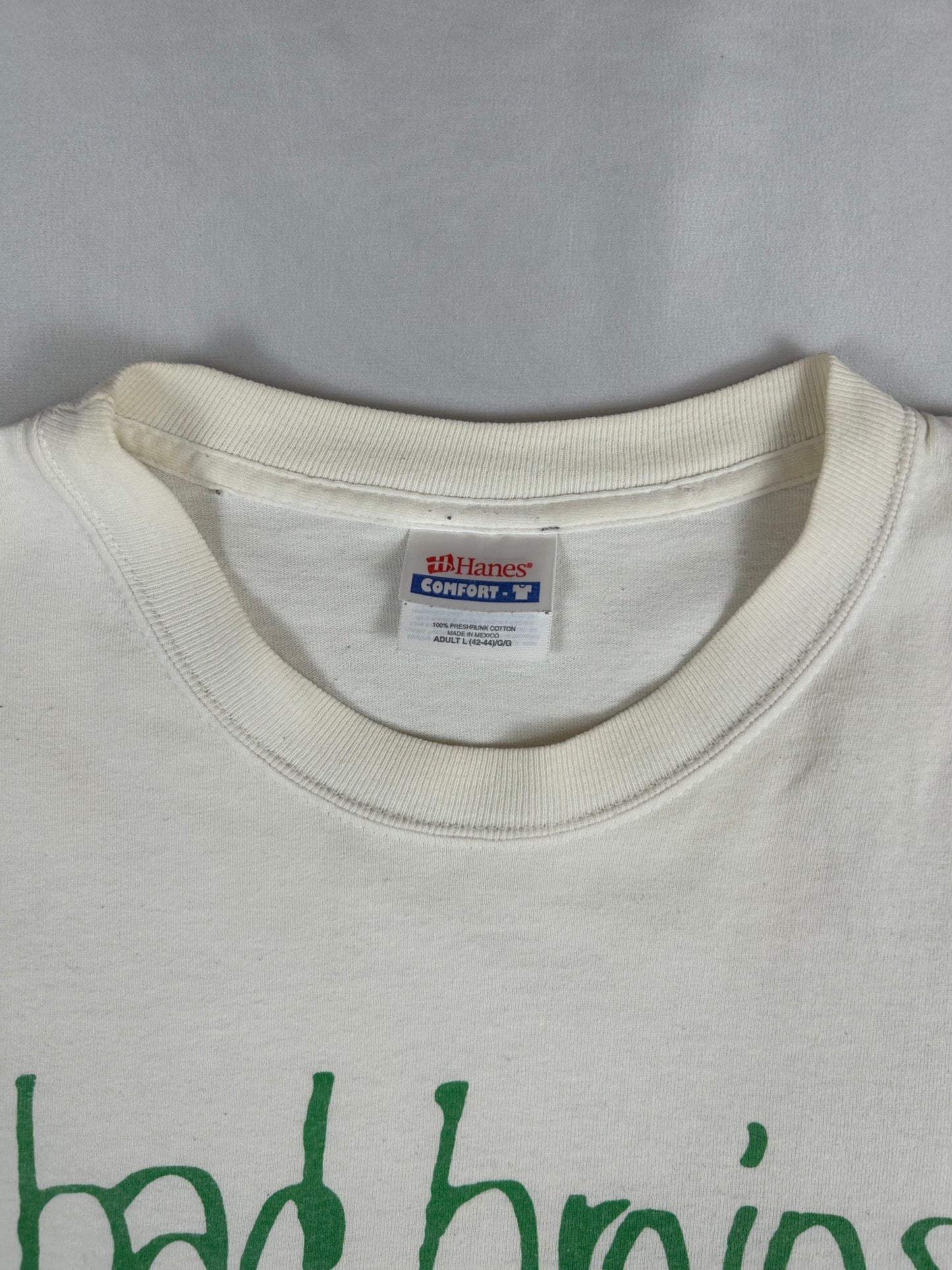 BAD BRAINS 90S I AGAINST I TEE - L