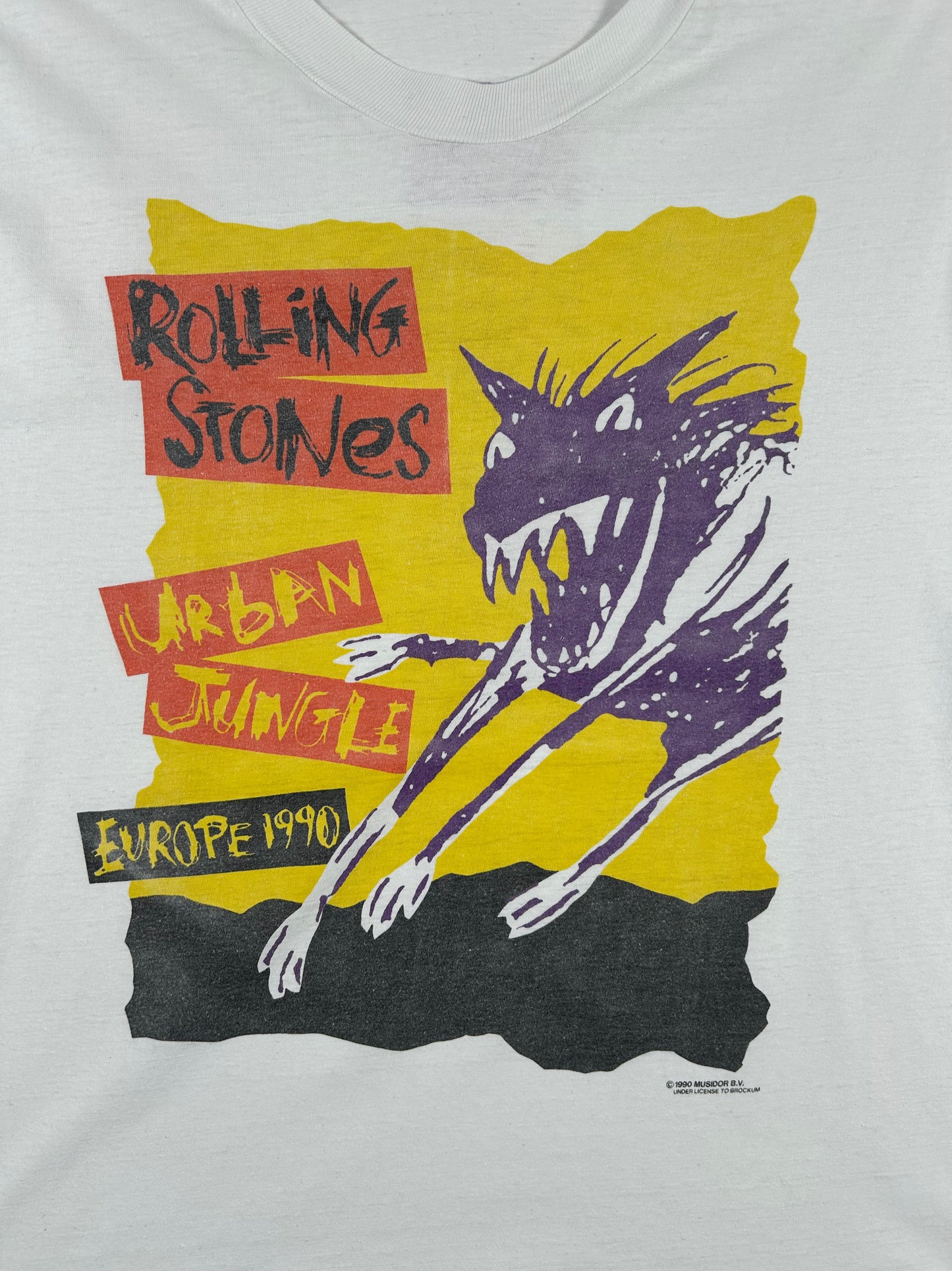Vintage 1990 Rolling Stones Urban Jungle Shirt
