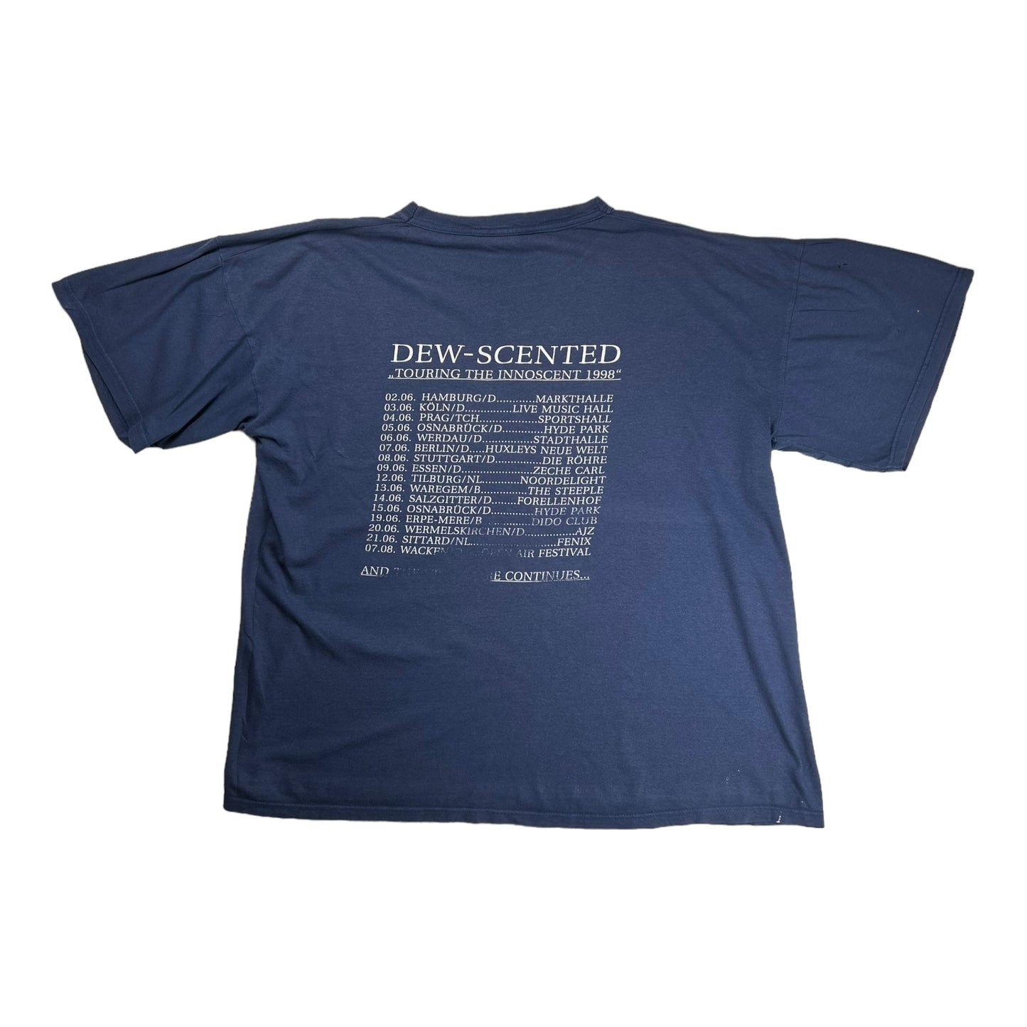 DEW SCENTED 1998 TOURING THE INNOSCENT T-SHIRT