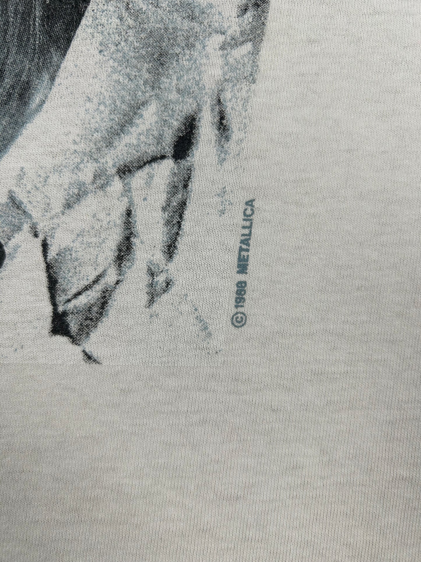 Vintage Metallica AND JUSTICE FOR ALL T-Shirt 1988