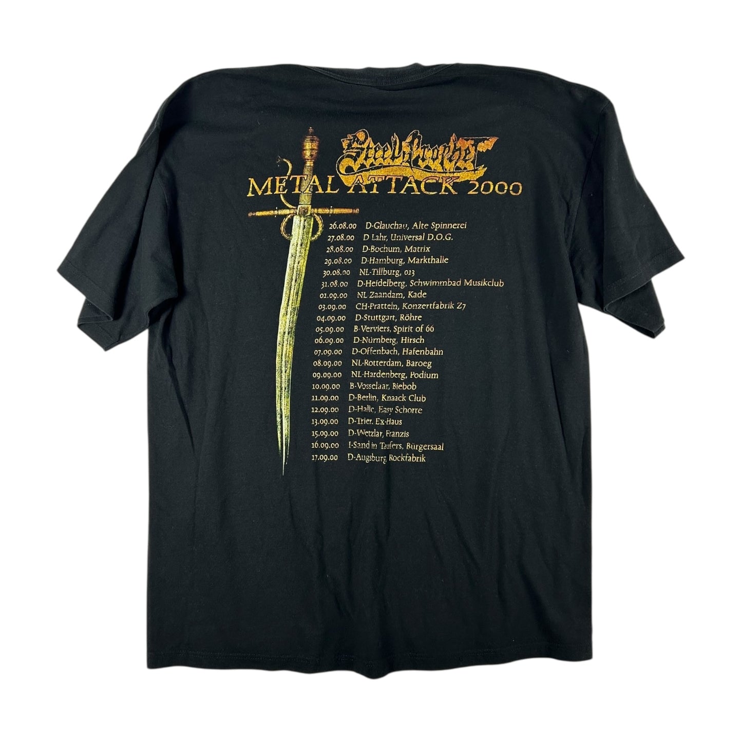 Vintage 2000 Steel Prophet Metal Attack Shirt