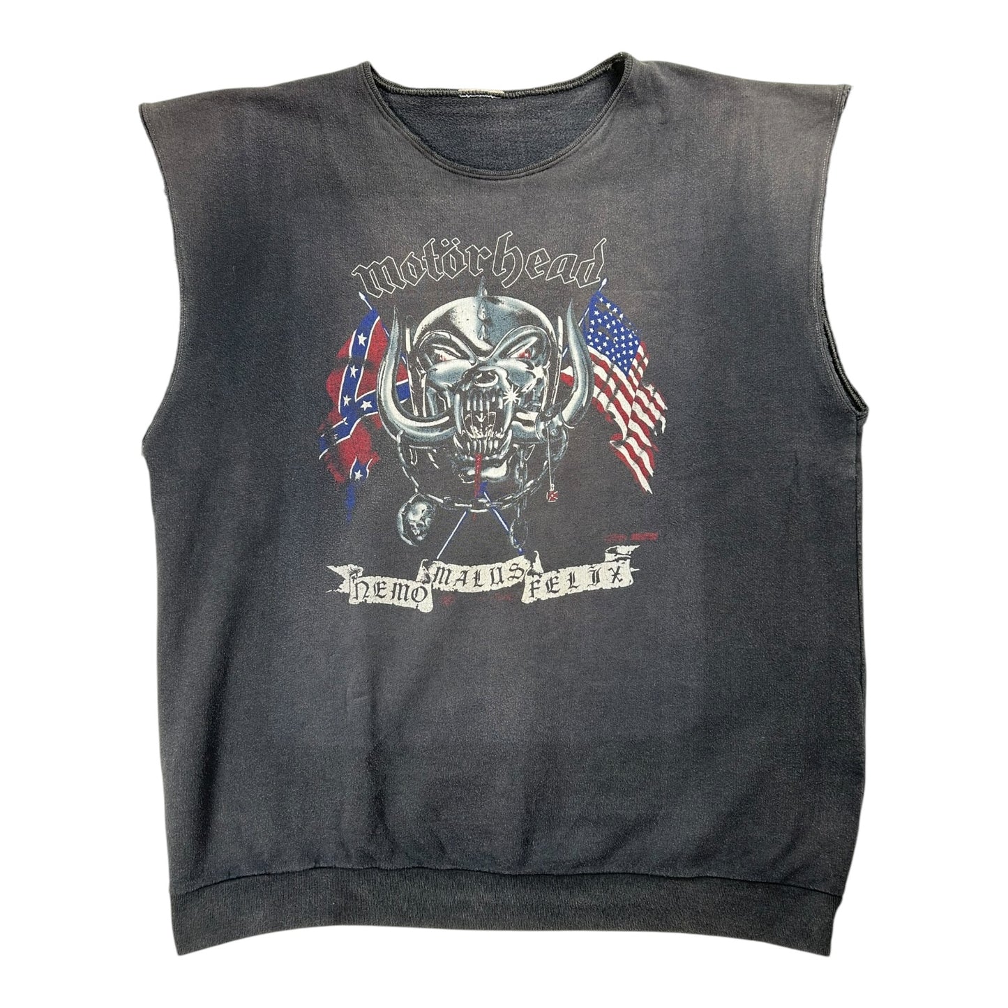 1991 MOTÖRHEAD CUTTED SLEEVE CREWNECK - XL