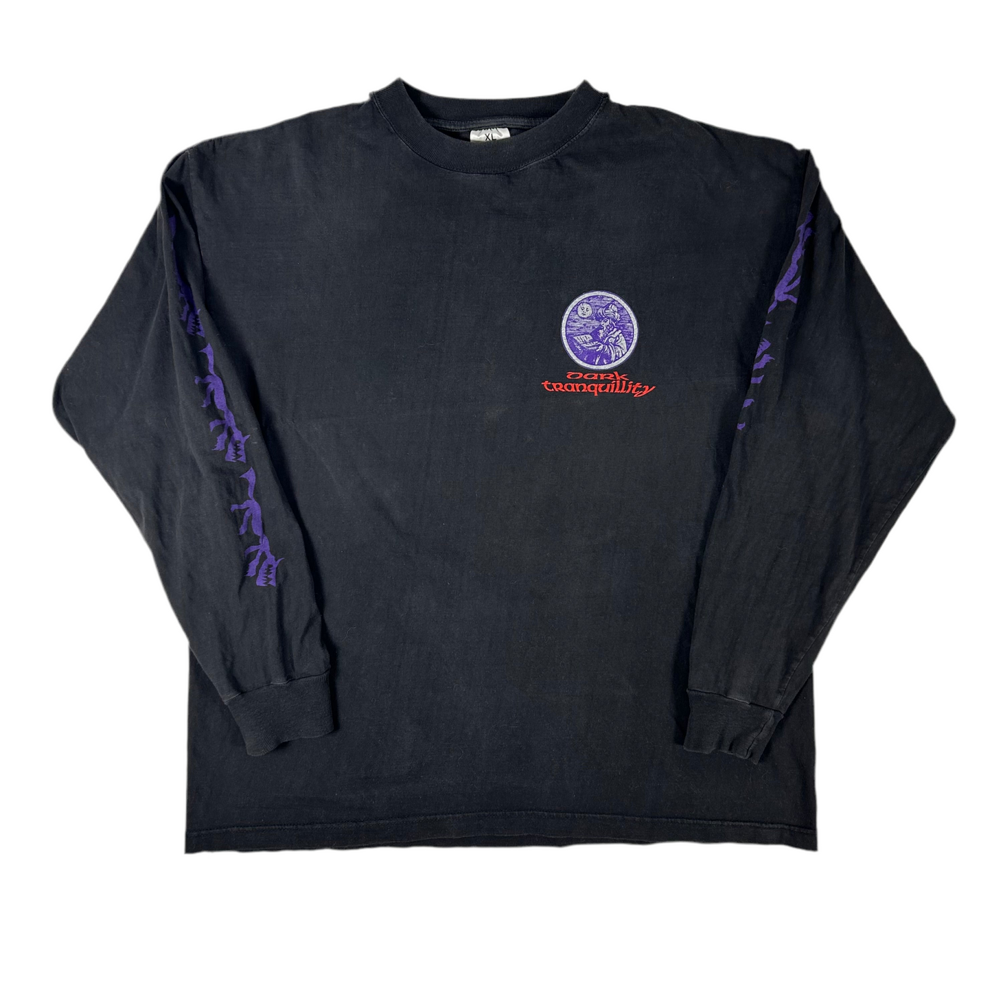 Vintage 1997 Dark Tranquillity Zodijackyl Light Longsleeve